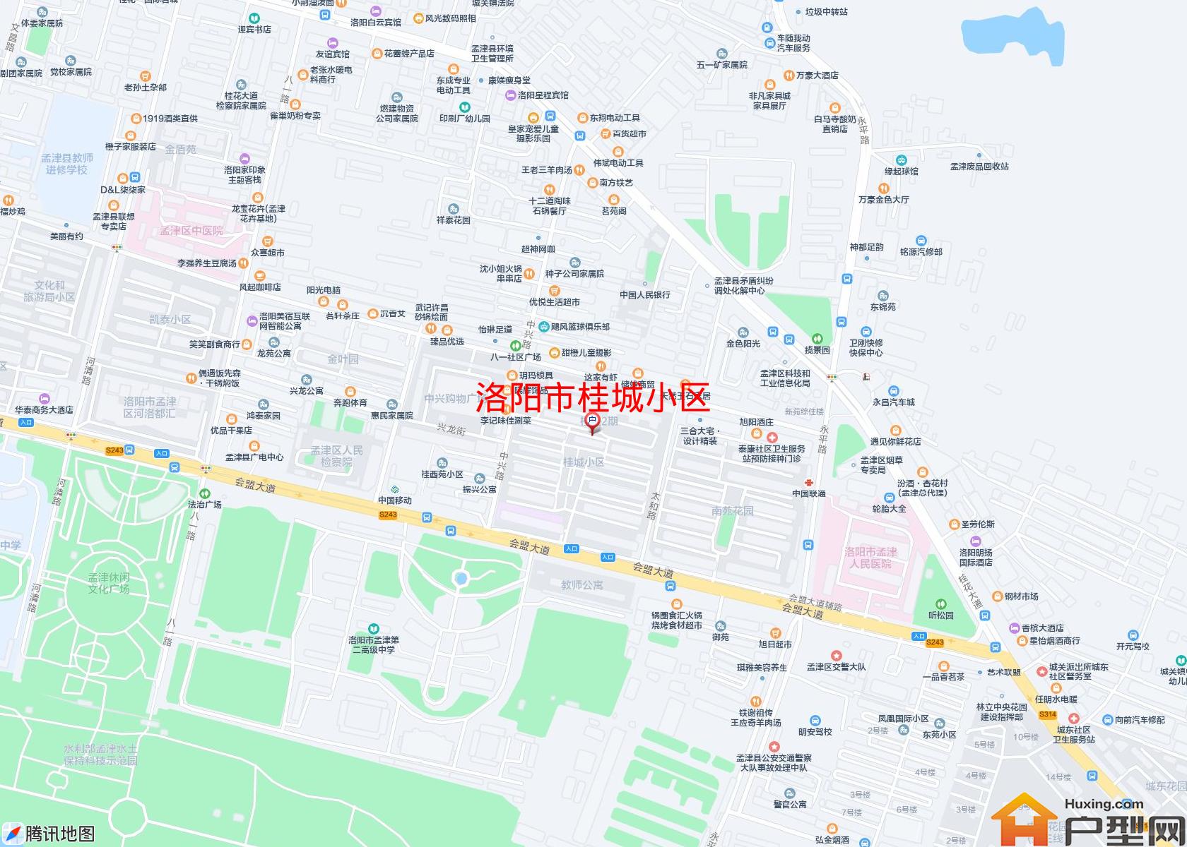 桂城小区小区 - 户型网