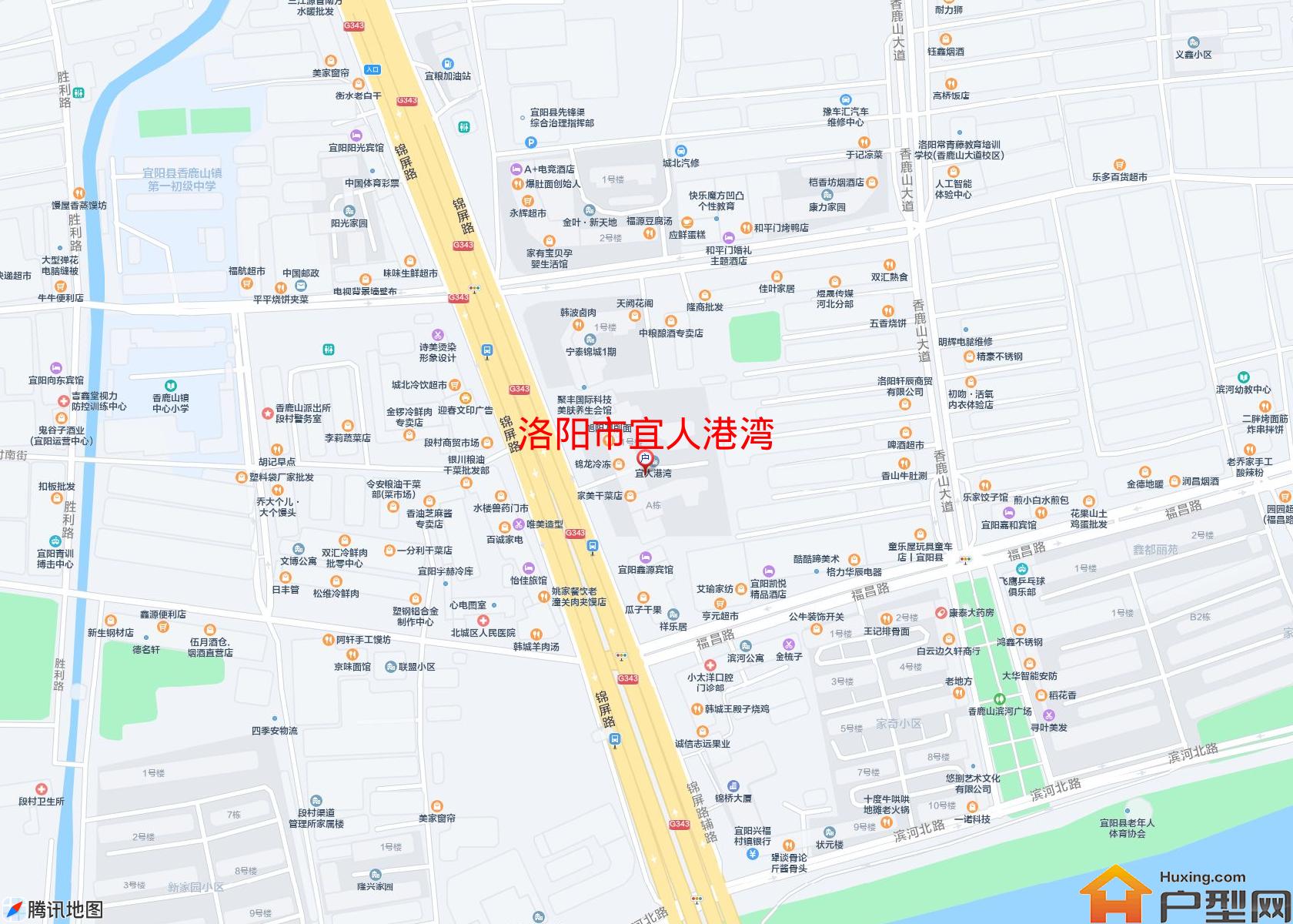 宜人港湾小区 - 户型网