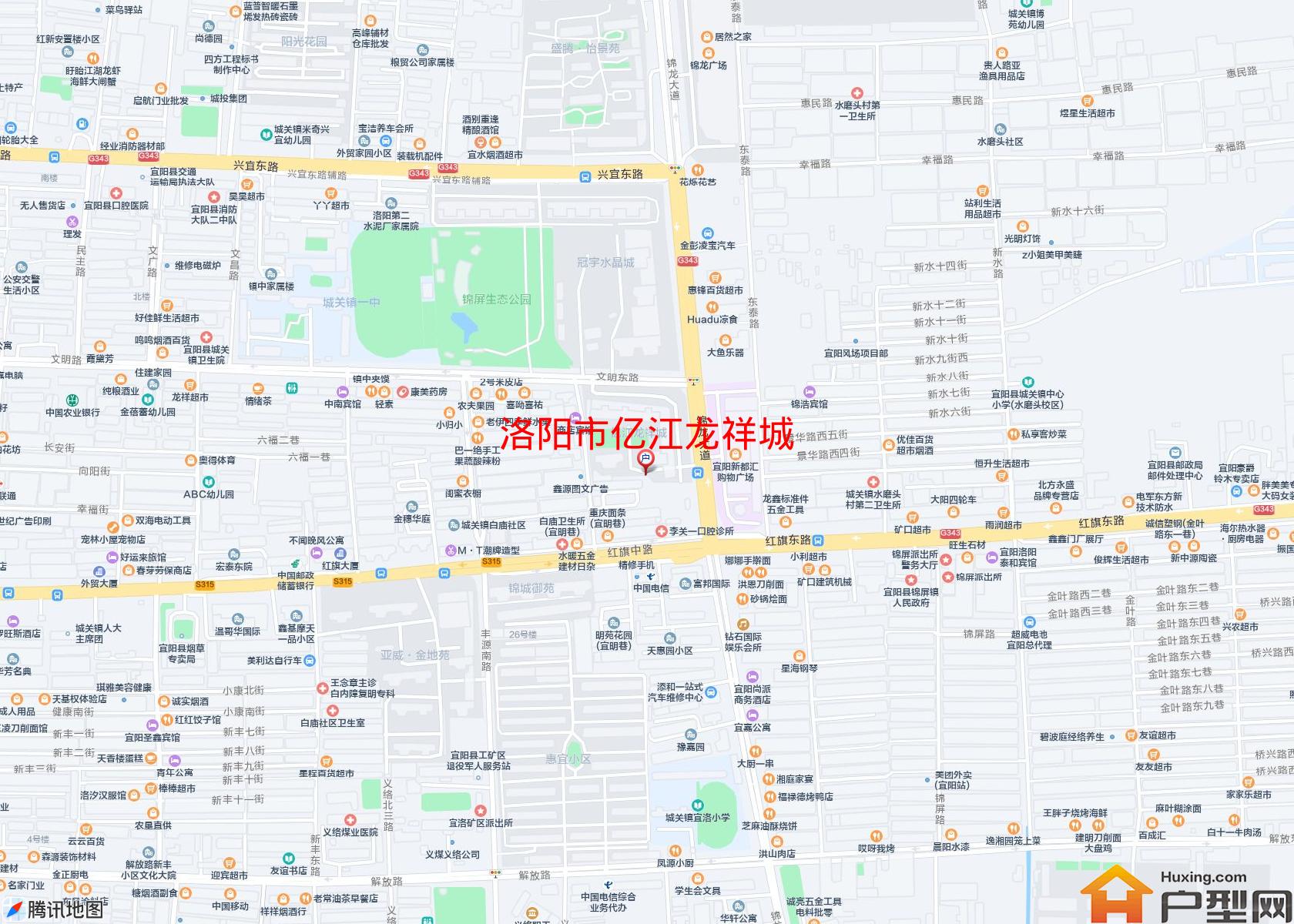 亿江龙祥城小区 - 户型网