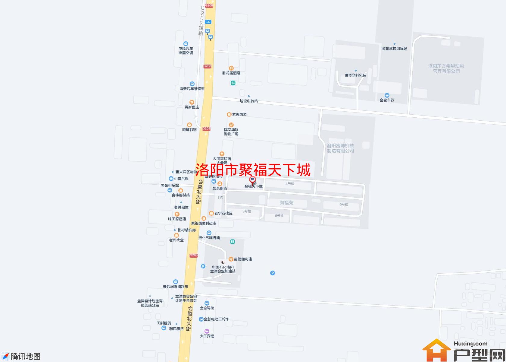 聚福天下城小区 - 户型网