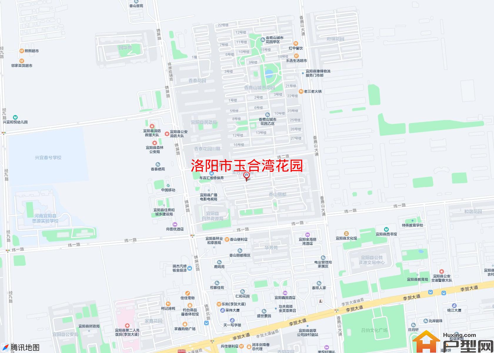 玉合湾花园小区 - 户型网