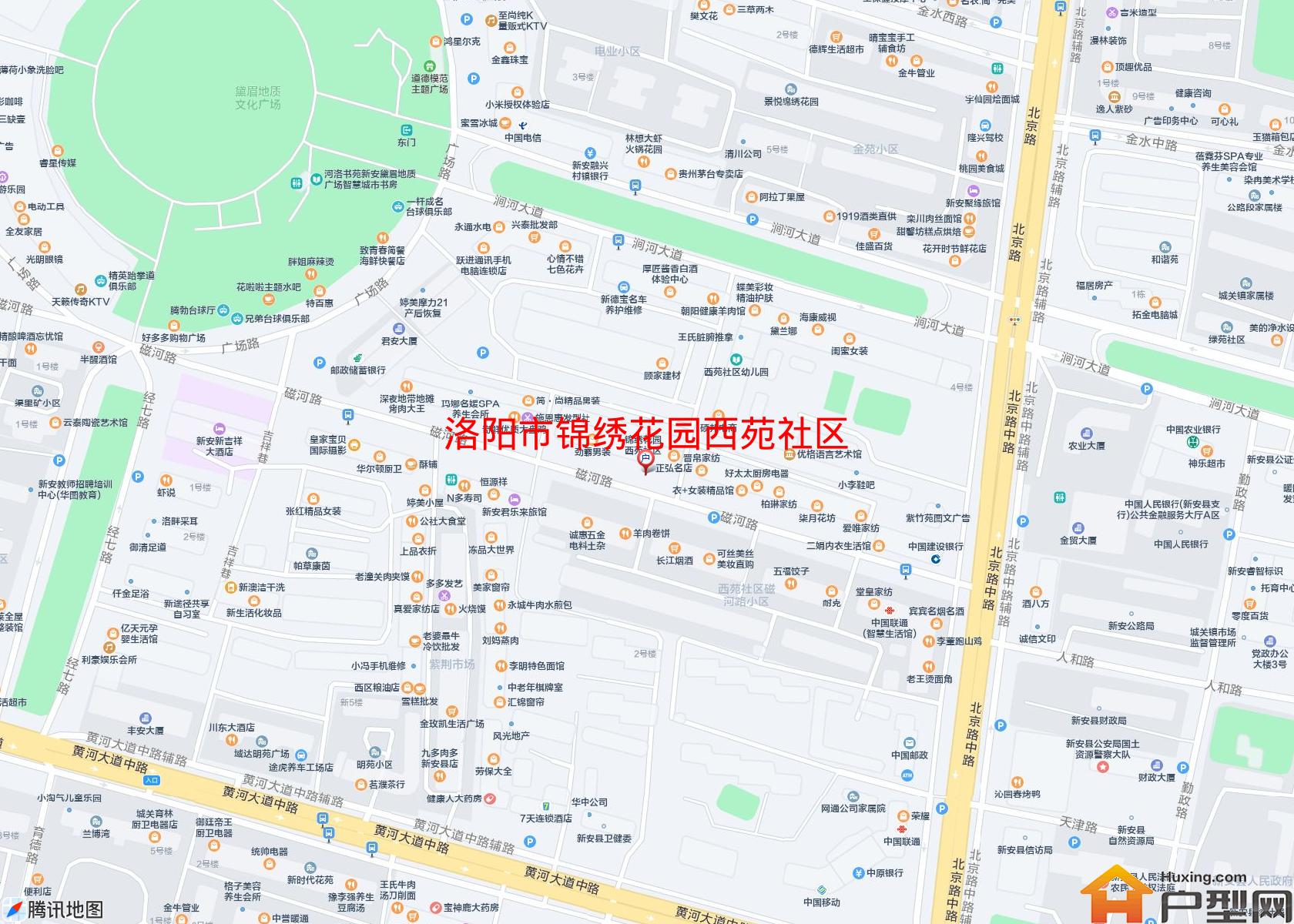 锦绣花园西苑社区小区 - 户型网