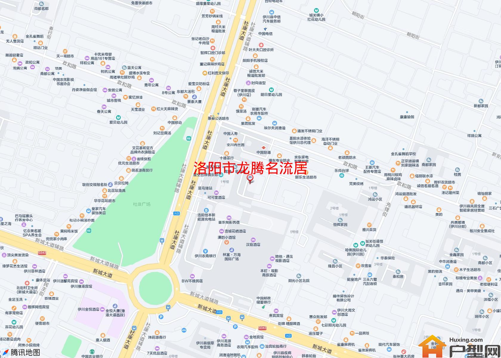 龙腾名流居小区 - 户型网