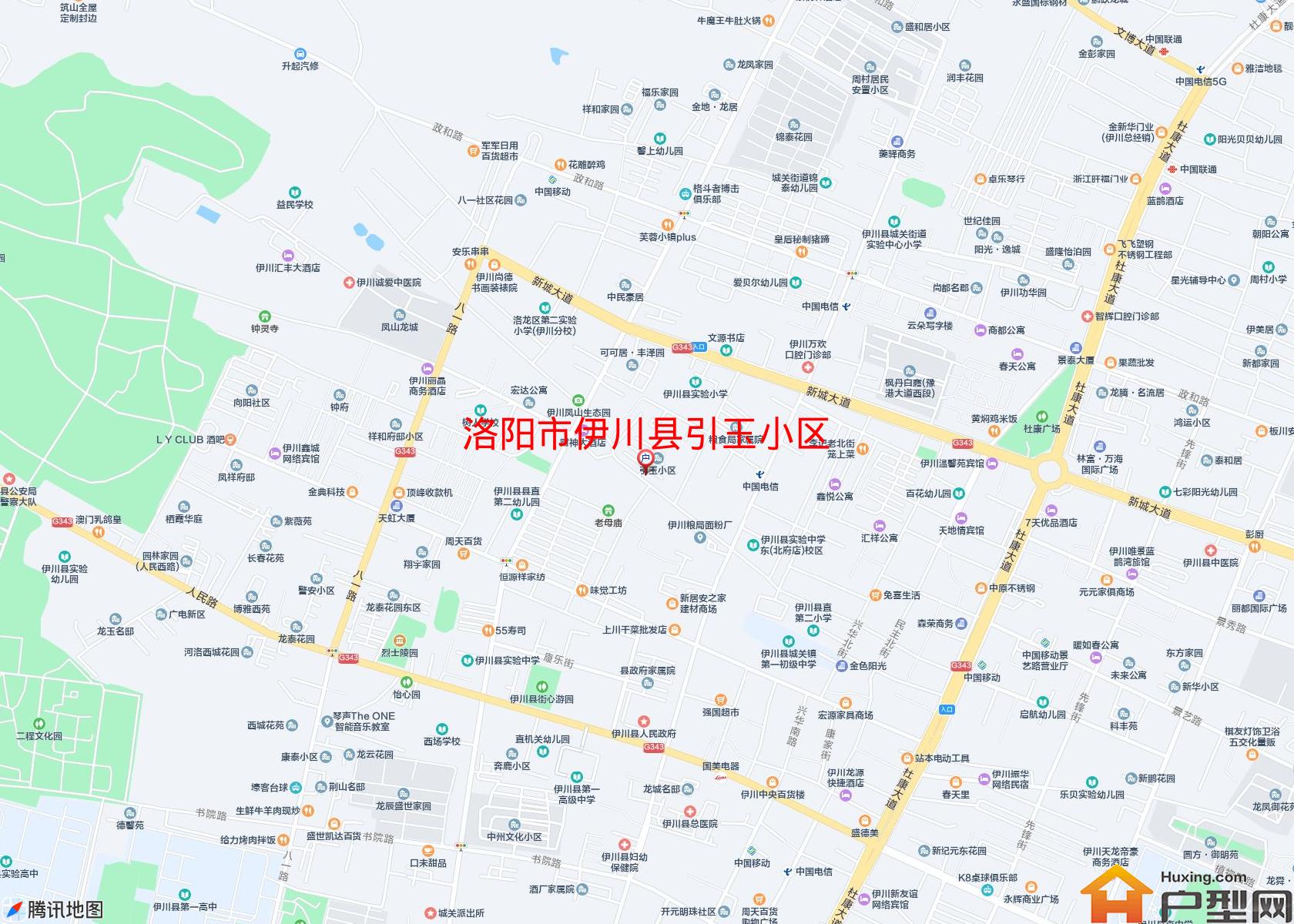 伊川县引玉小区小区 - 户型网