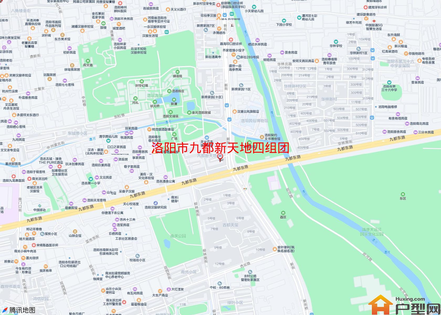 九都新天地四组团小区 - 户型网