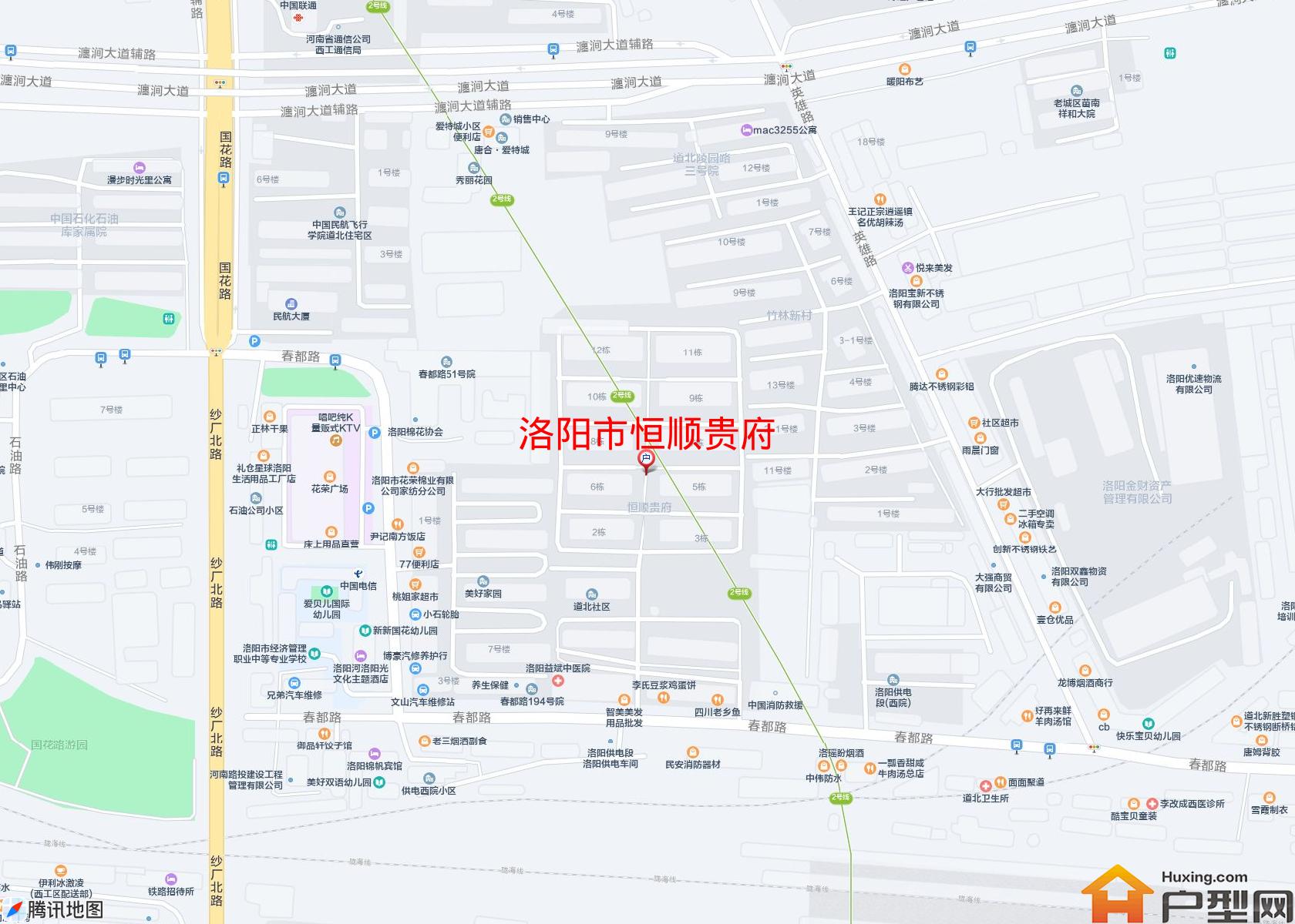 恒顺贵府小区 - 户型网