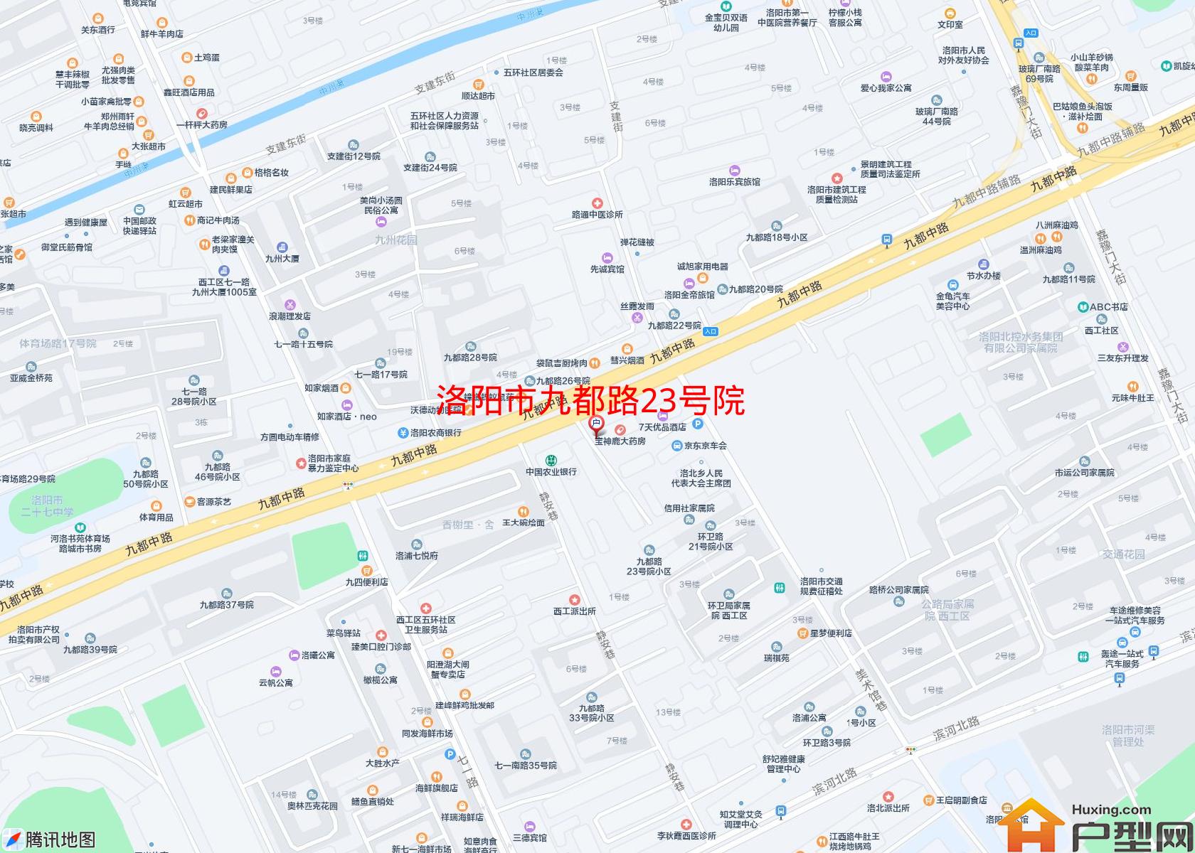 九都路23号院小区 - 户型网