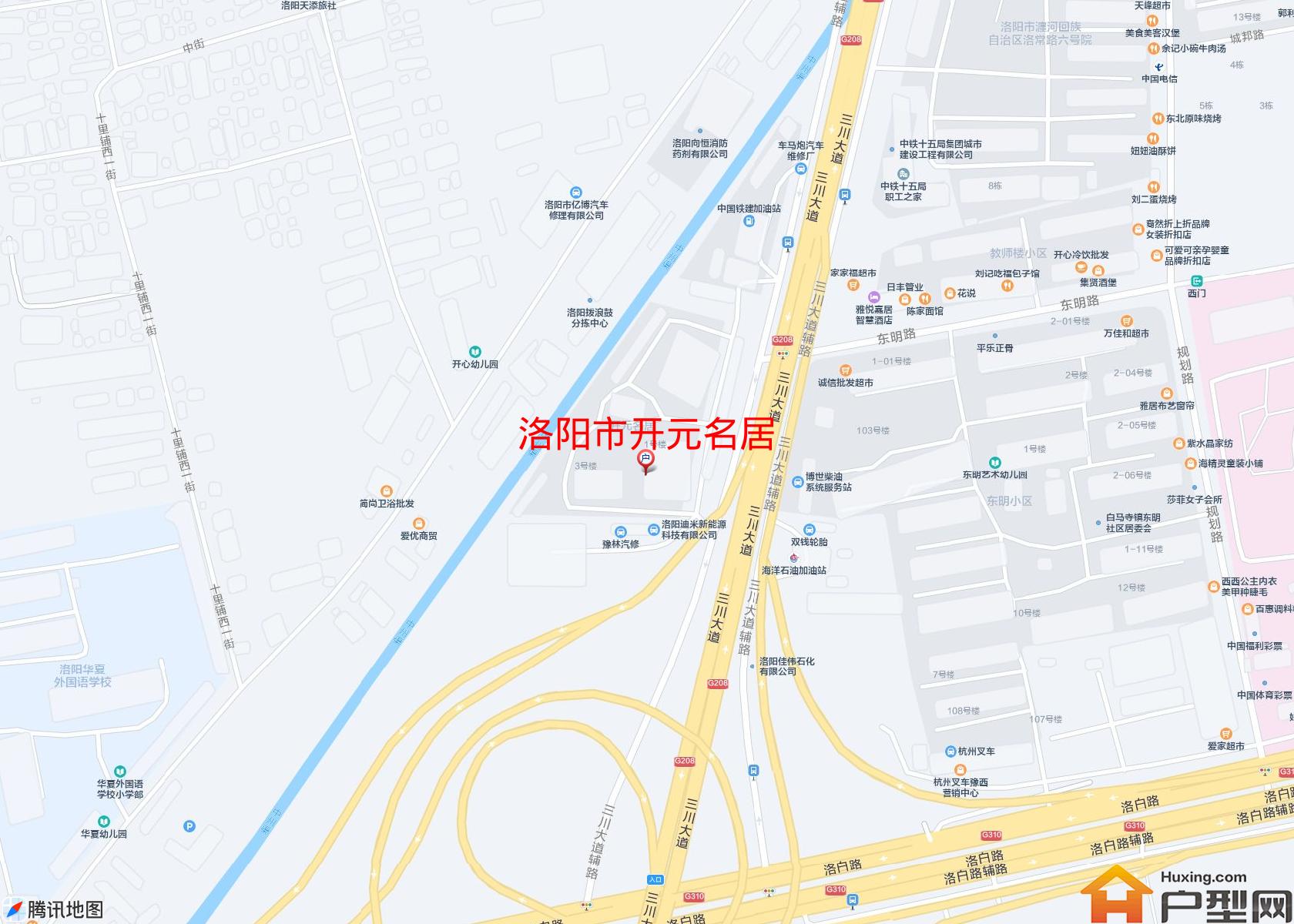 开元名居小区 - 户型网