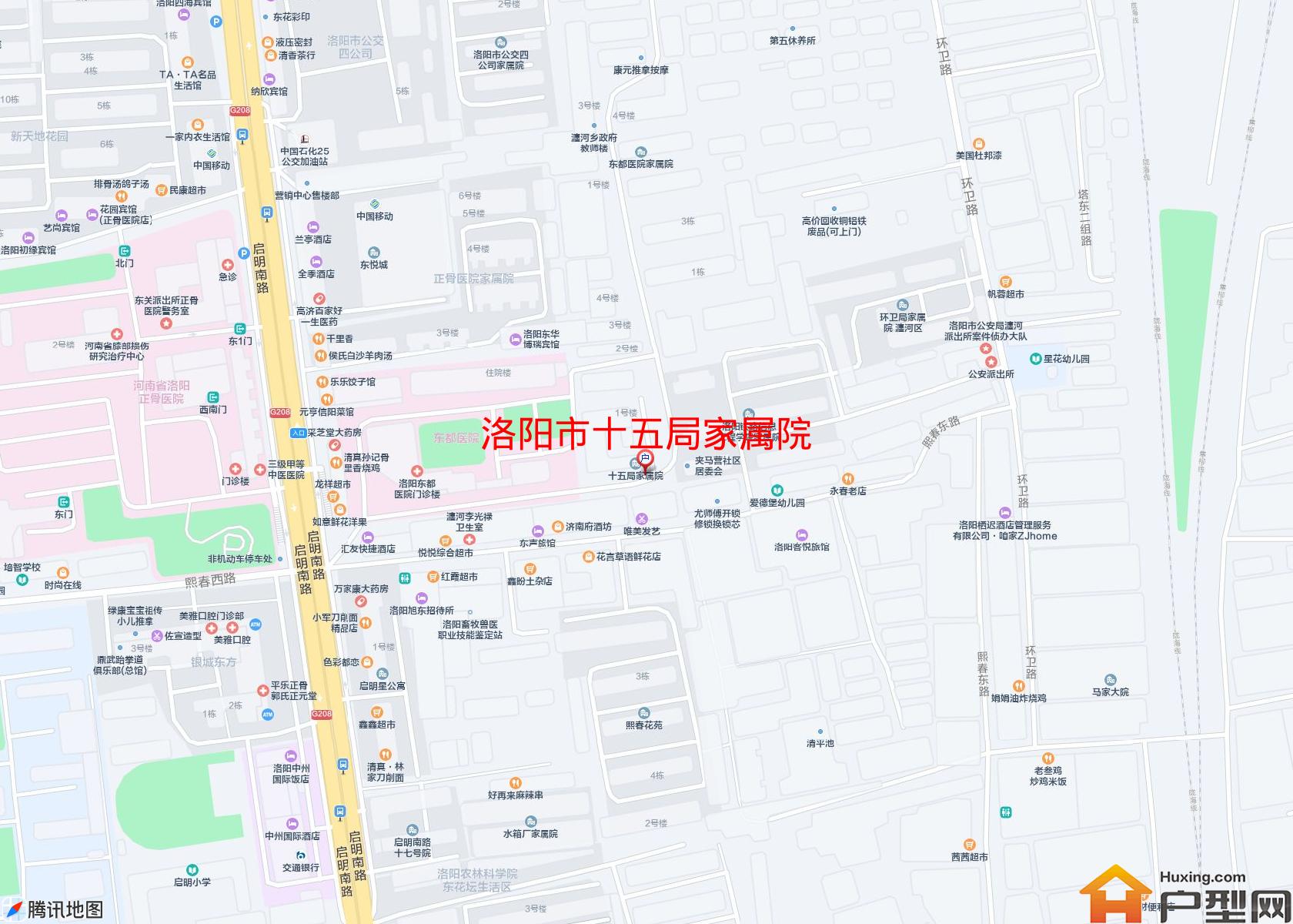 十五局家属院小区 - 户型网