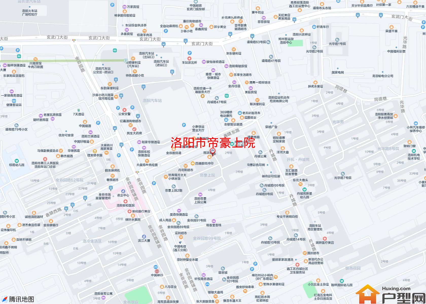 帝豪上院小区 - 户型网