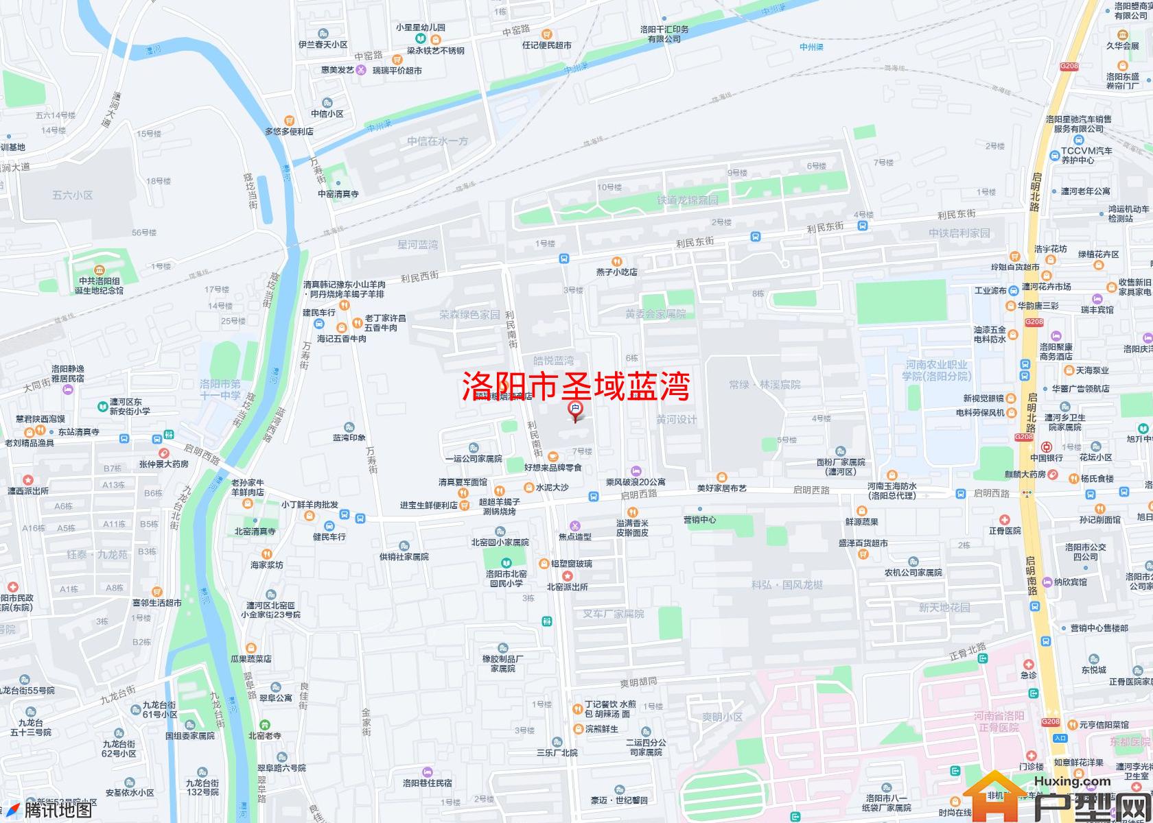 圣域蓝湾小区 - 户型网