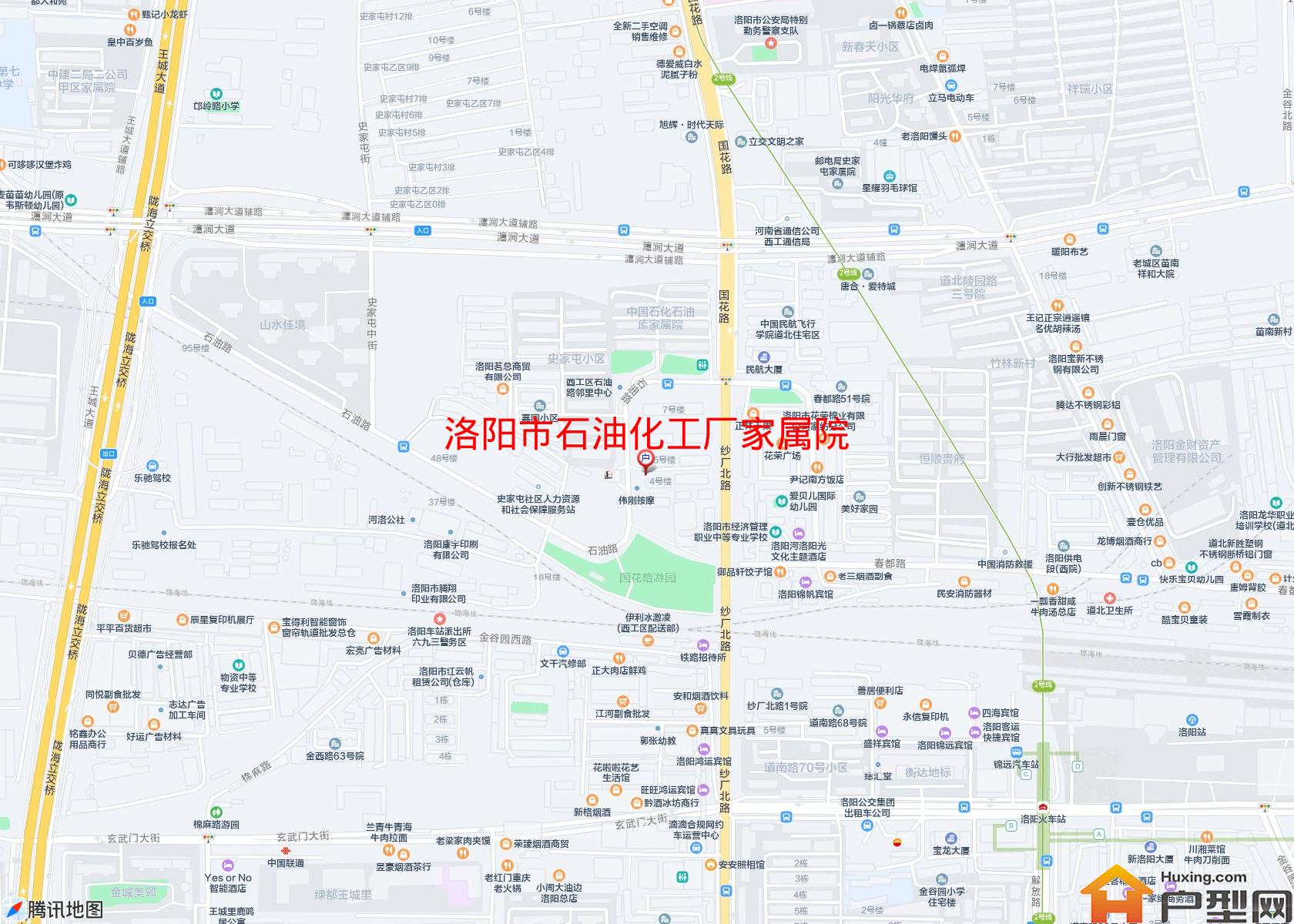 石油化工厂家属院小区 - 户型网