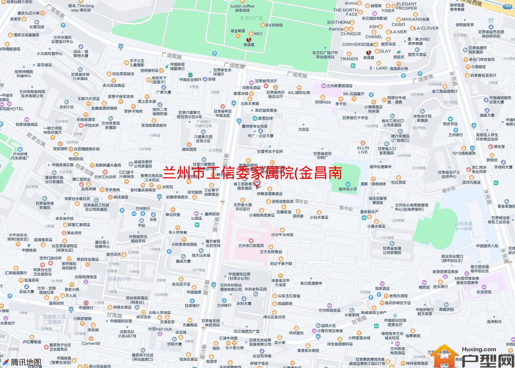 工信委家属院(金昌南路)小区 - 户型网