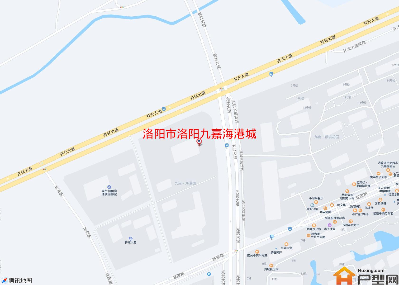 洛阳九嘉海港城小区 - 户型网