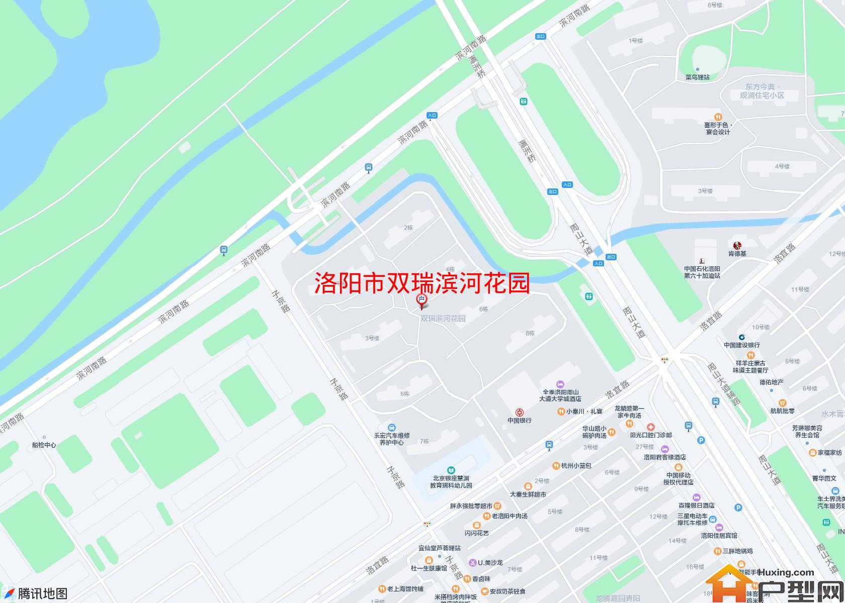 双瑞滨河花园小区 - 户型网