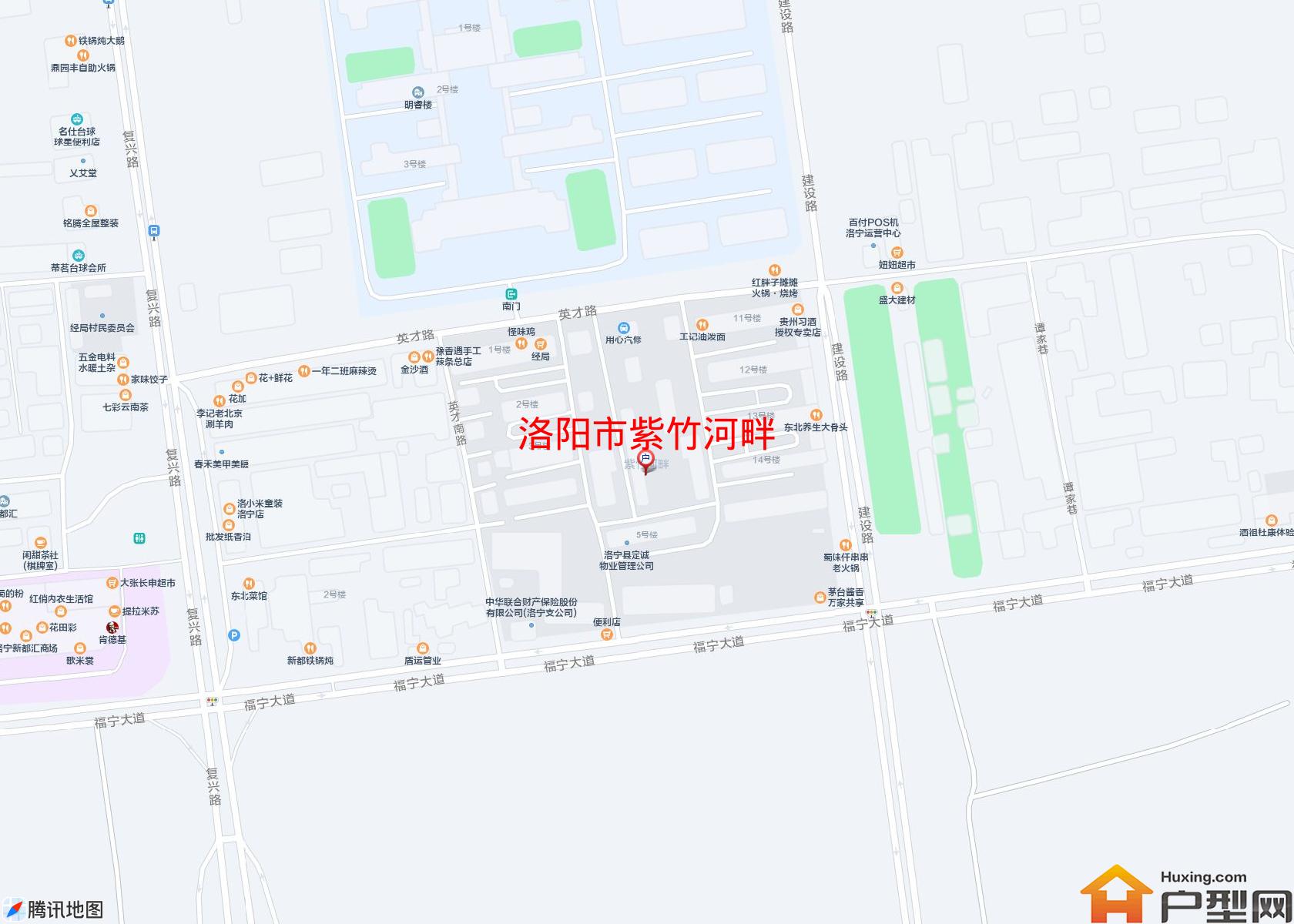 紫竹河畔小区 - 户型网