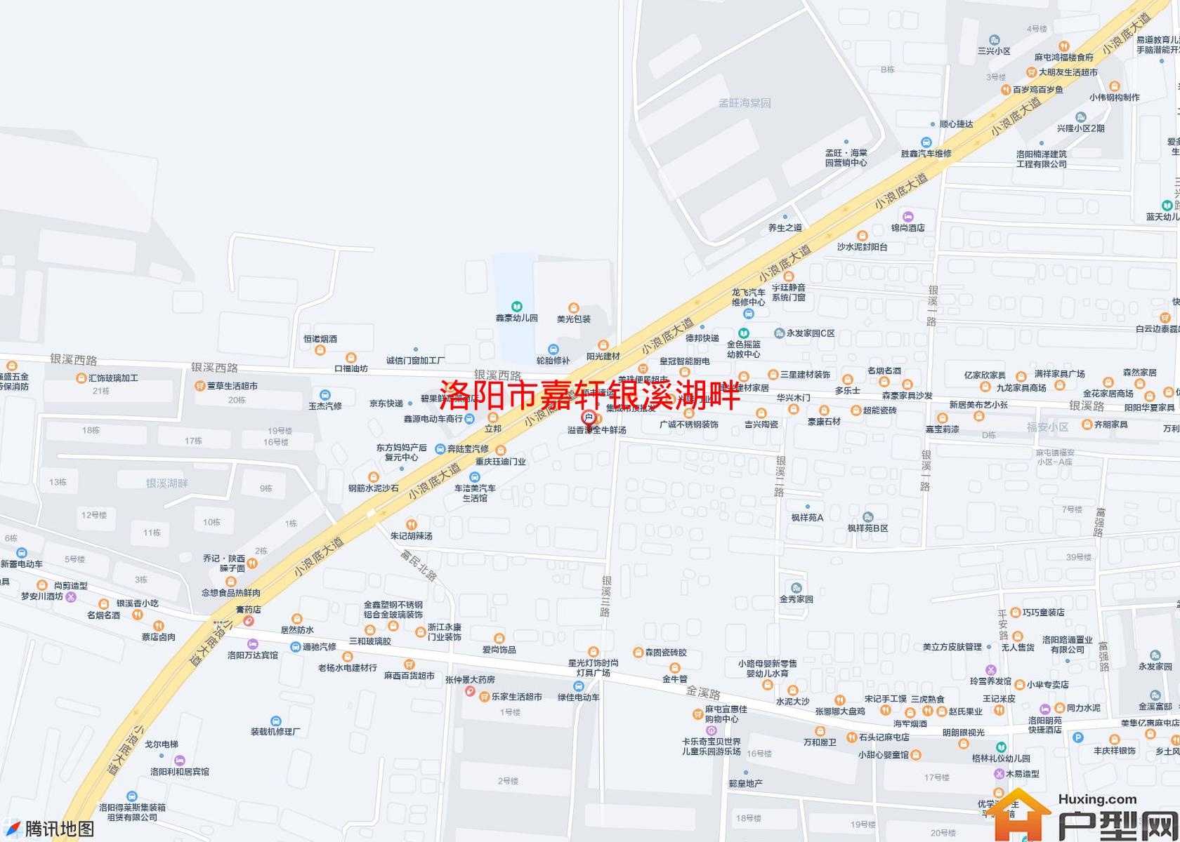 嘉轩银溪湖畔小区 - 户型网
