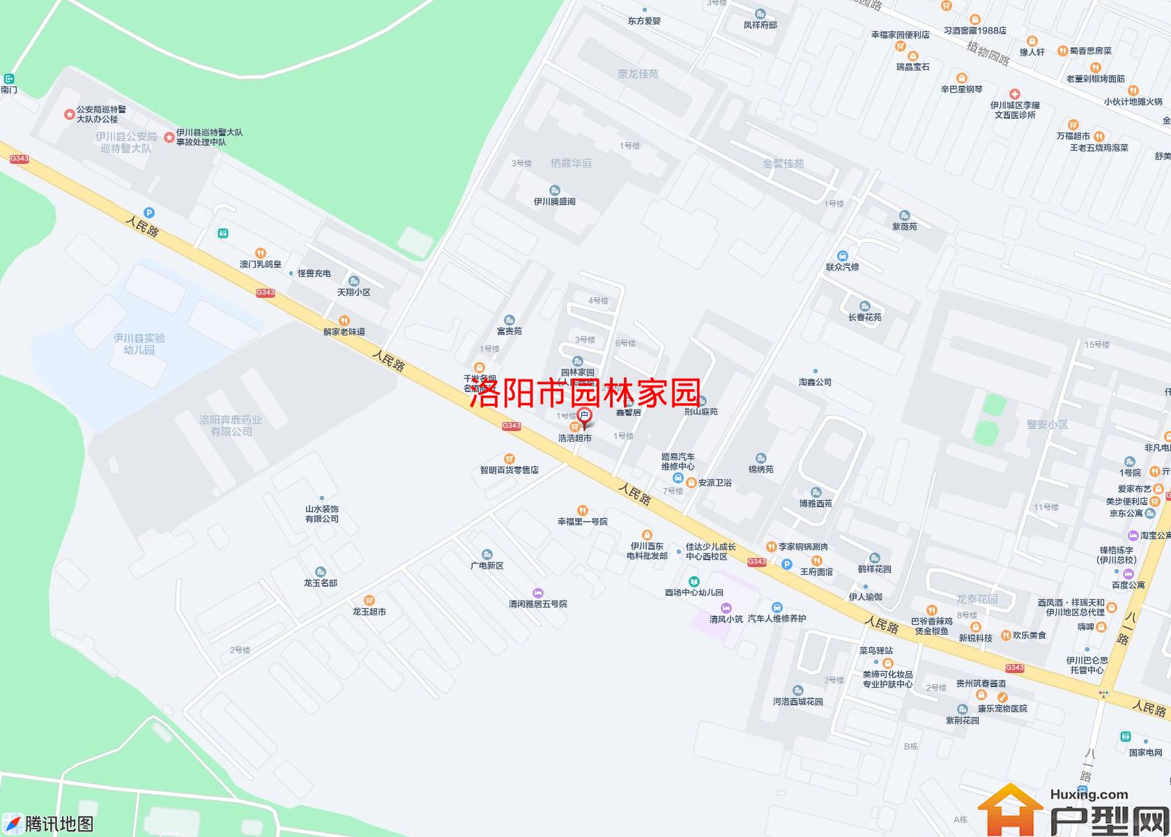 园林家园小区 - 户型网
