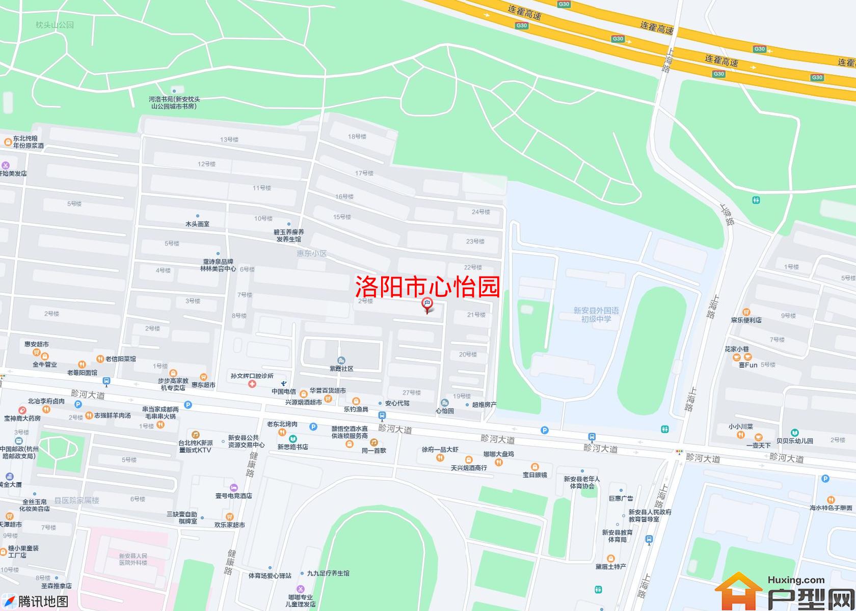 心怡园小区 - 户型网