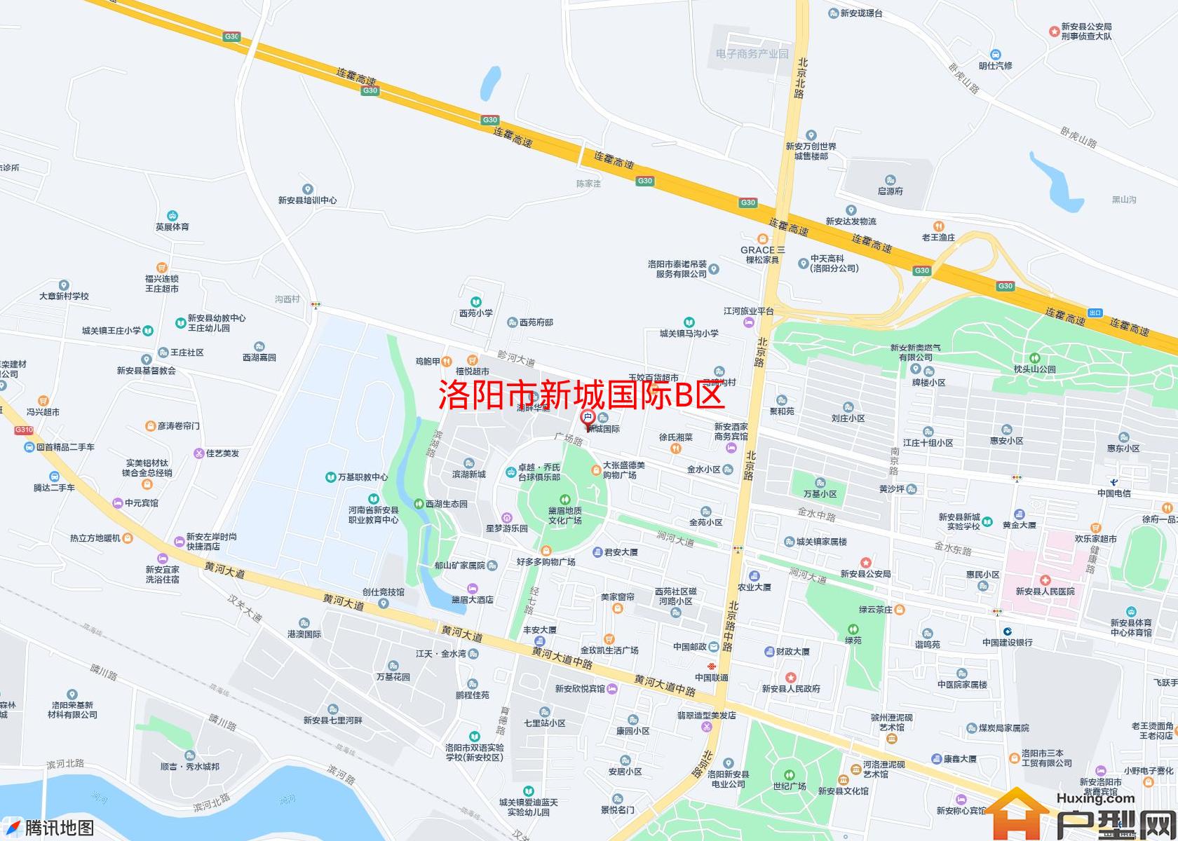 新城国际B区小区 - 户型网
