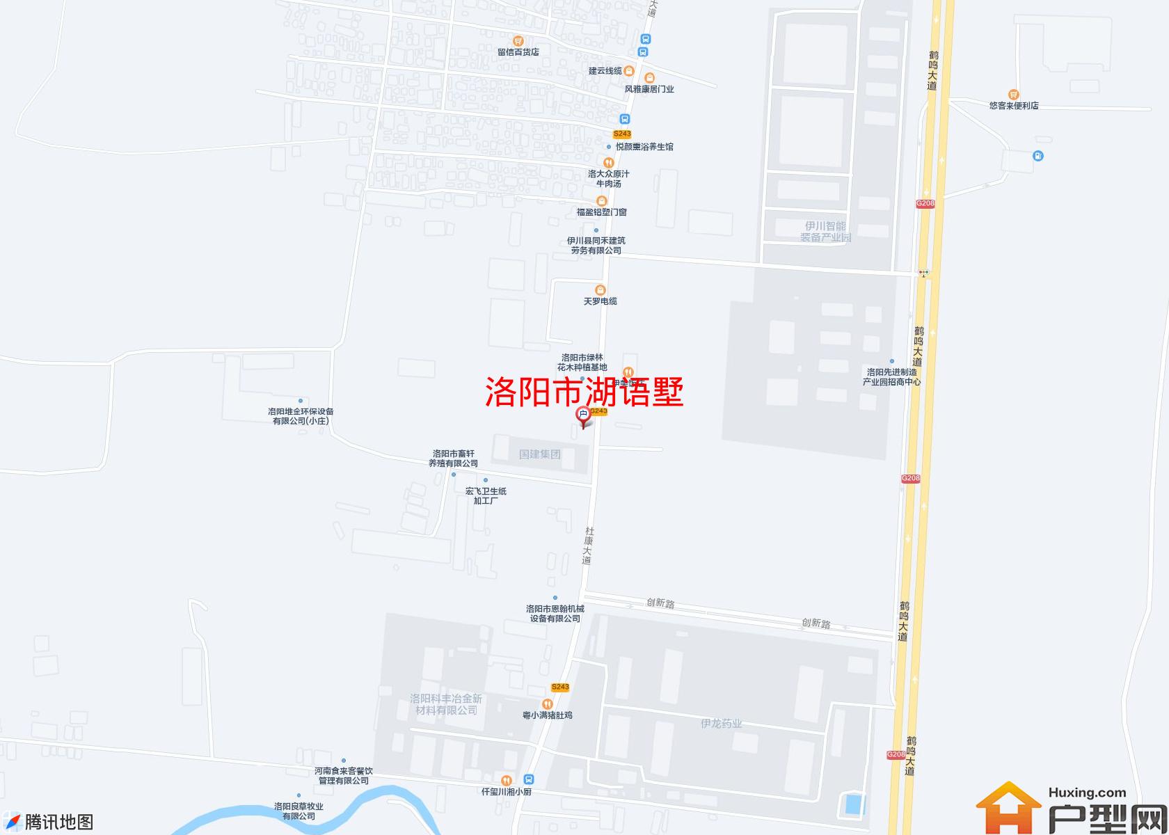 湖语墅小区 - 户型网