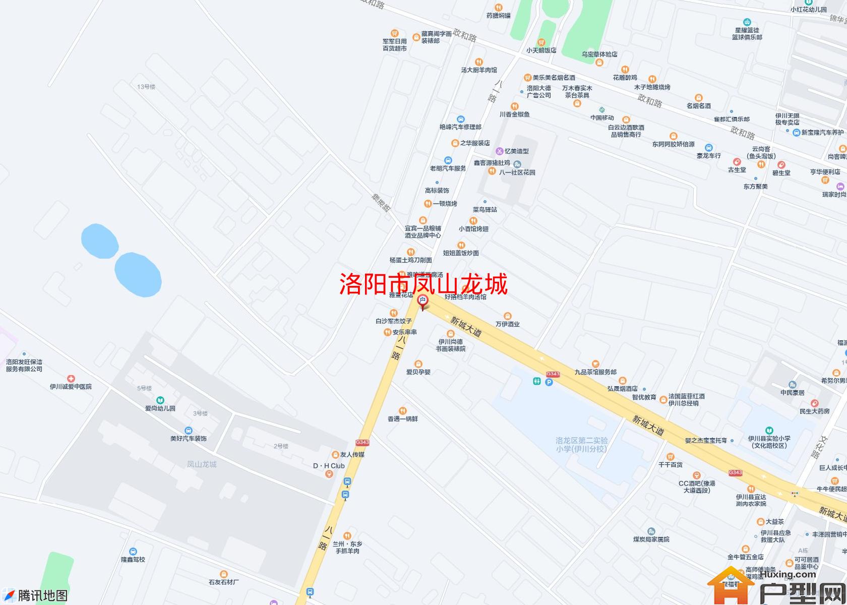 凤山龙城小区 - 户型网