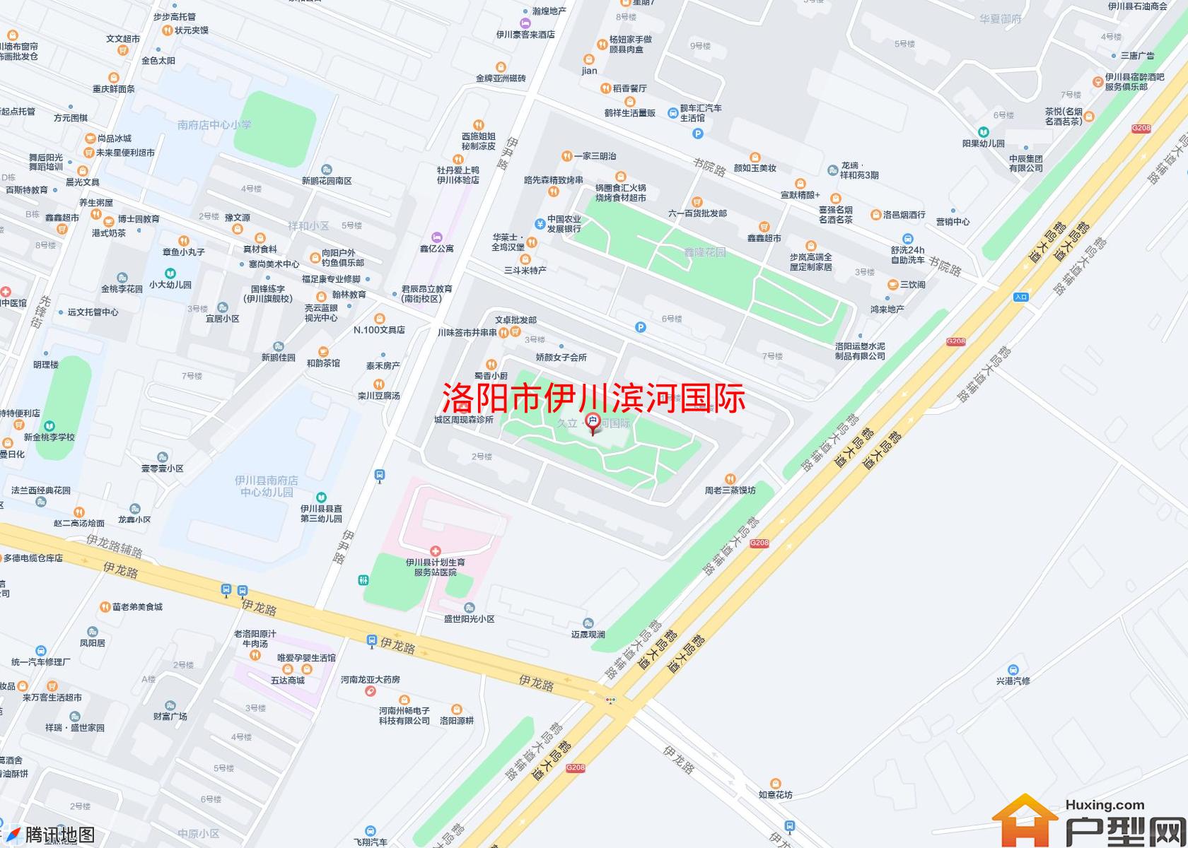 伊川滨河国际小区 - 户型网