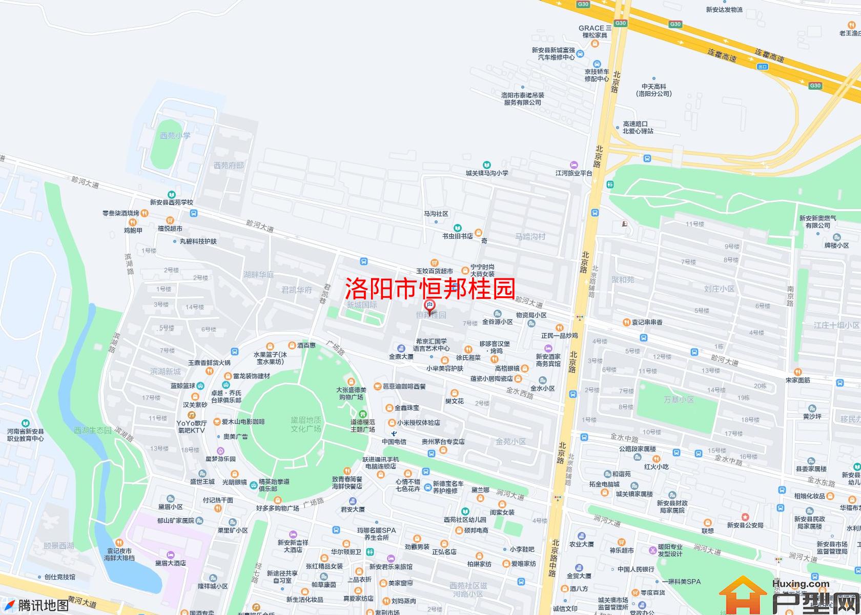 恒邦桂园小区 - 户型网