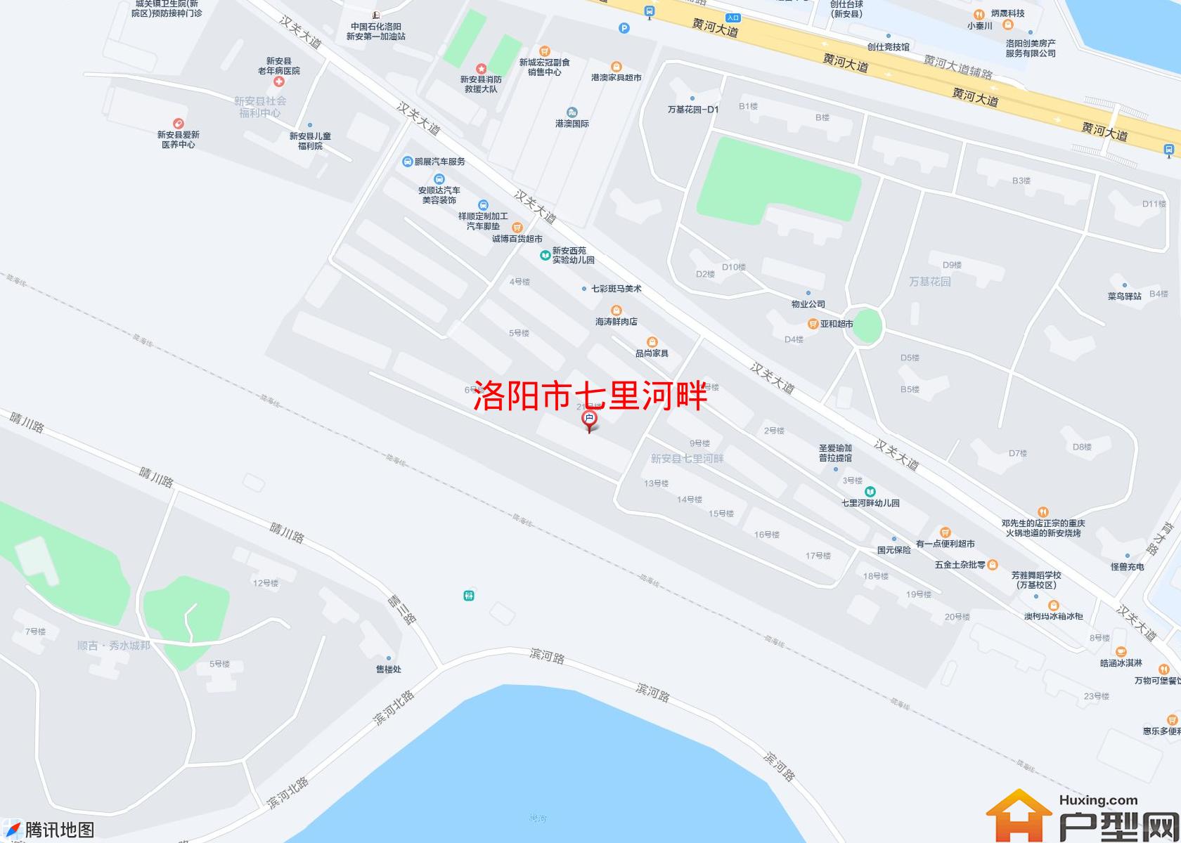 七里河畔小区 - 户型网