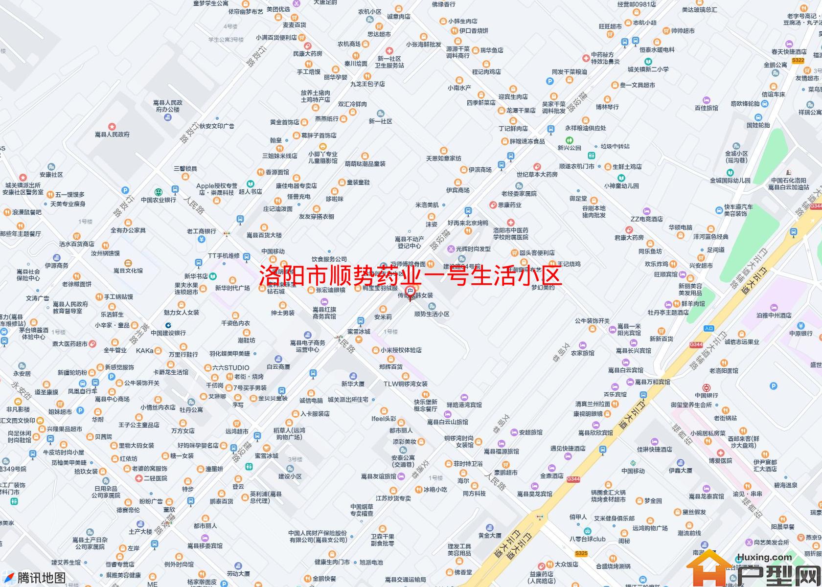 顺势药业一号生活小区小区 - 户型网