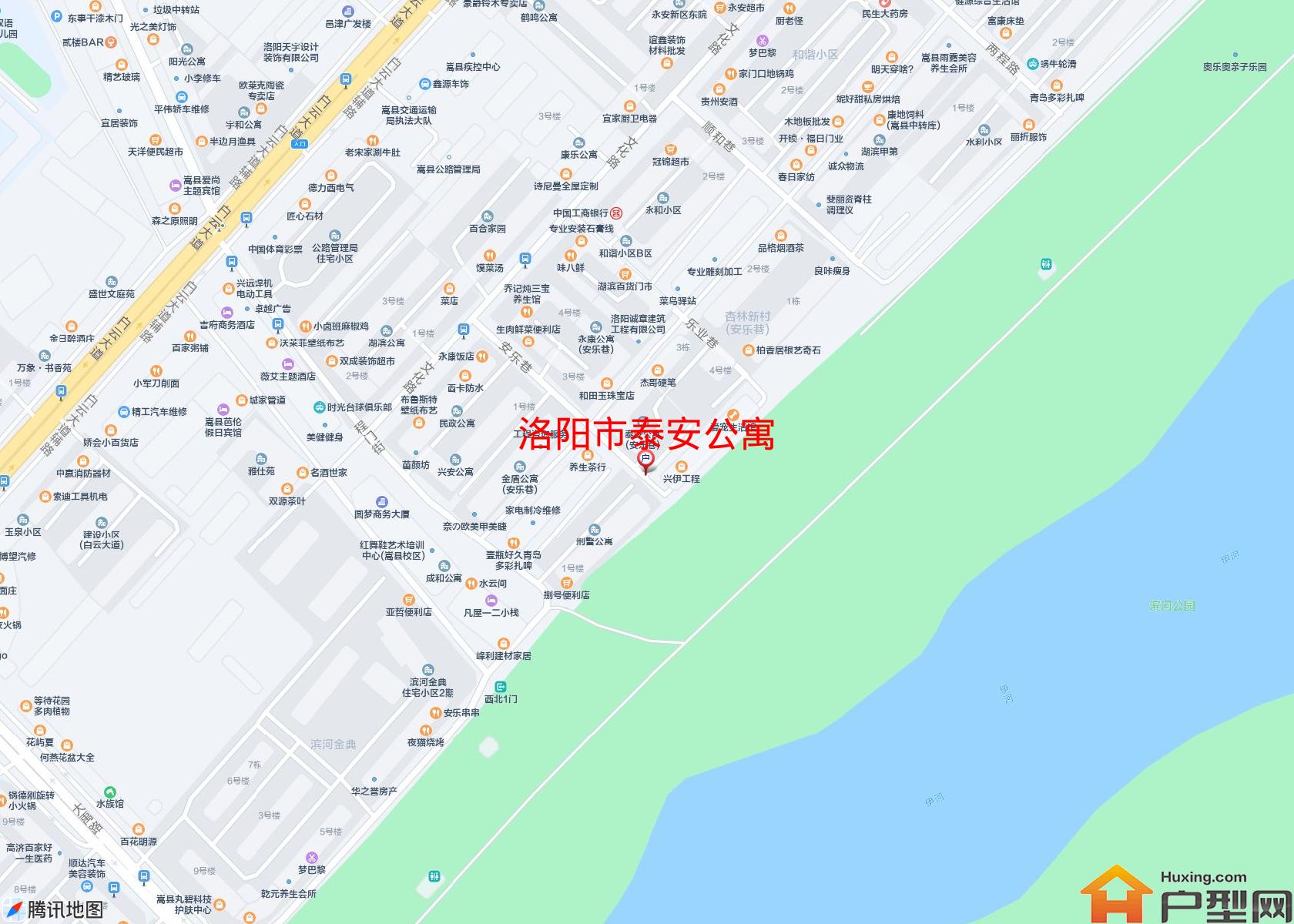 泰安公寓小区 - 户型网