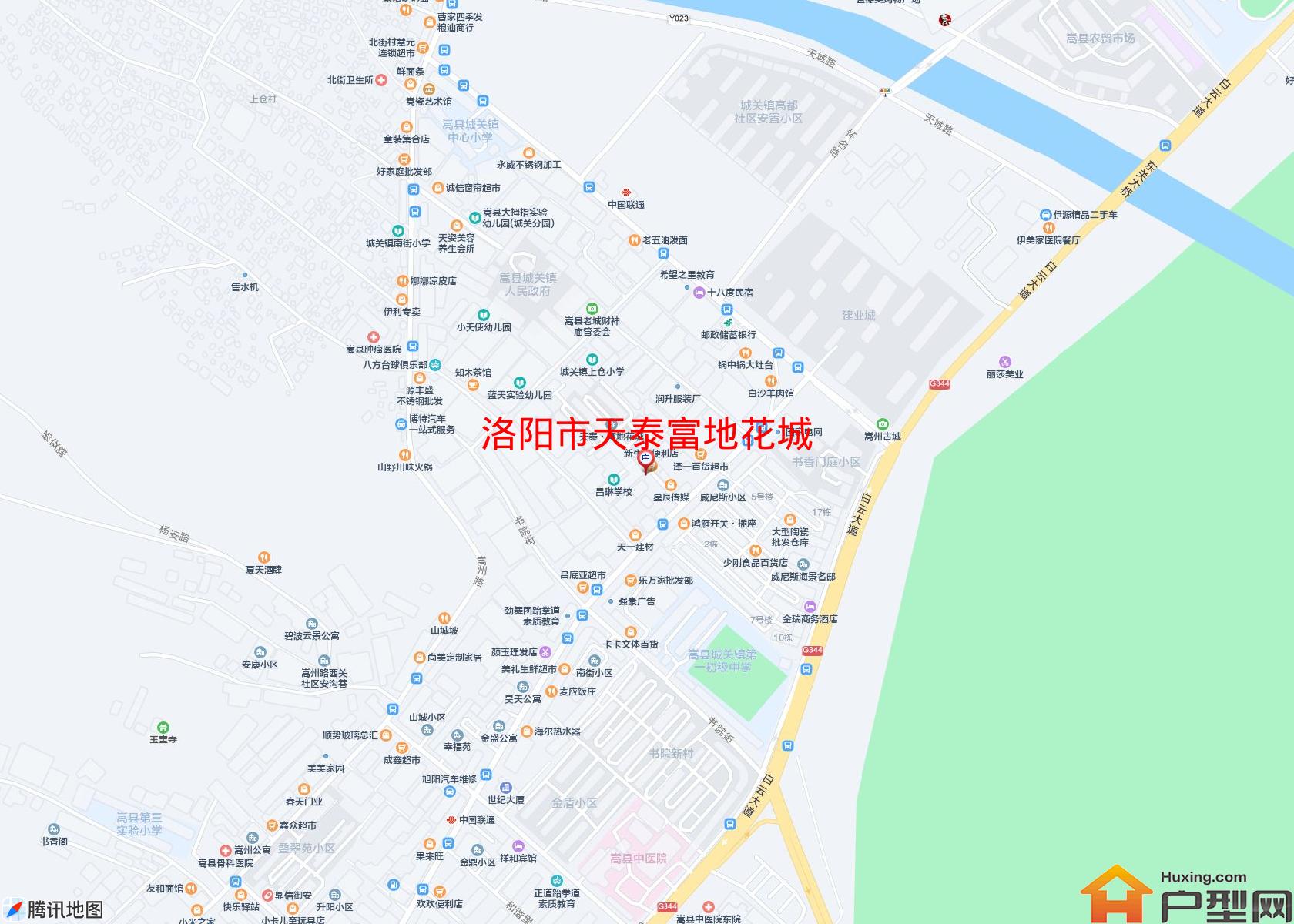 天泰富地花城小区 - 户型网