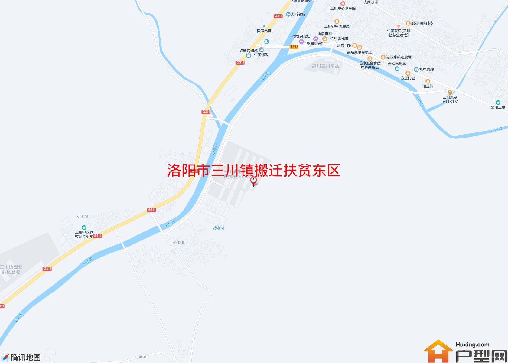 三川镇搬迁扶贫东区小区 - 户型网