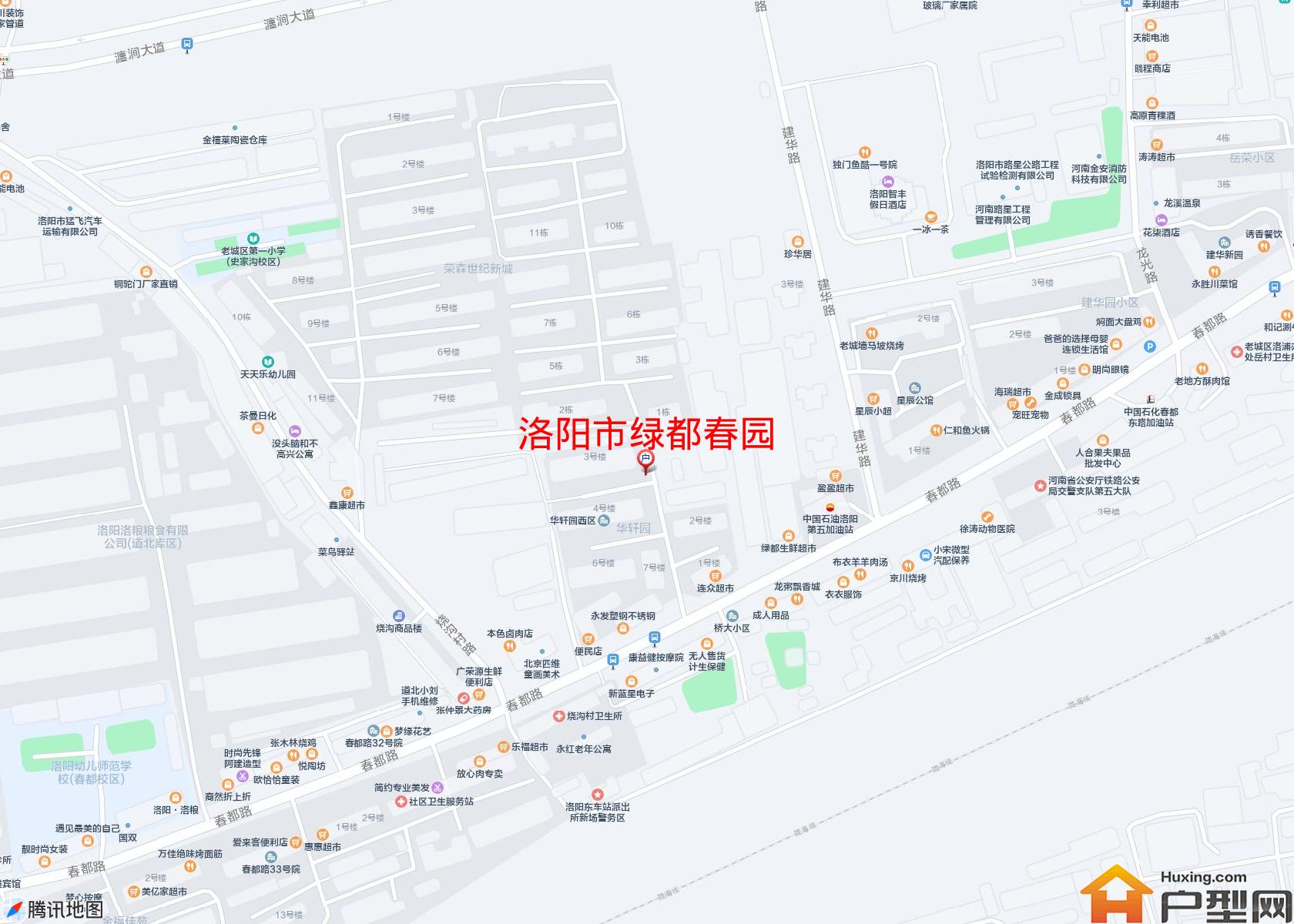 绿都春园小区 - 户型网