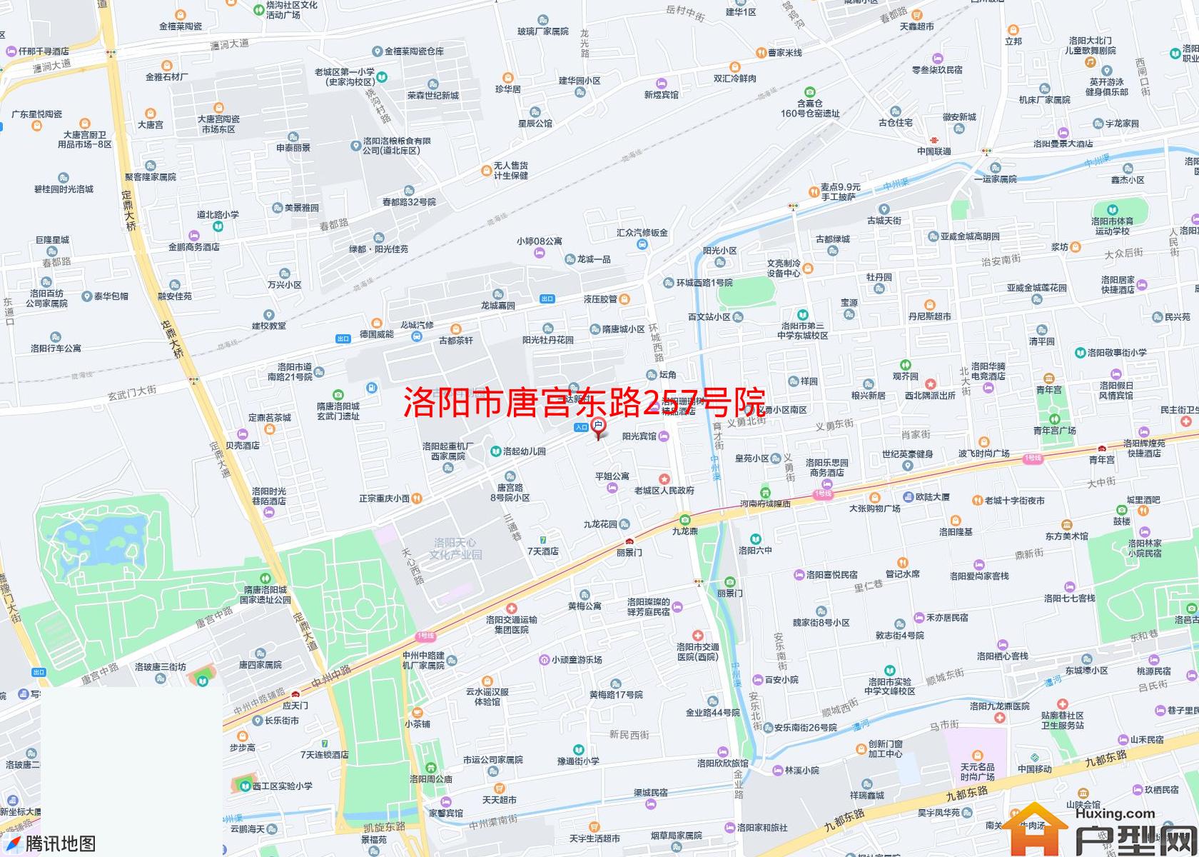 唐宫东路257号院小区 - 户型网