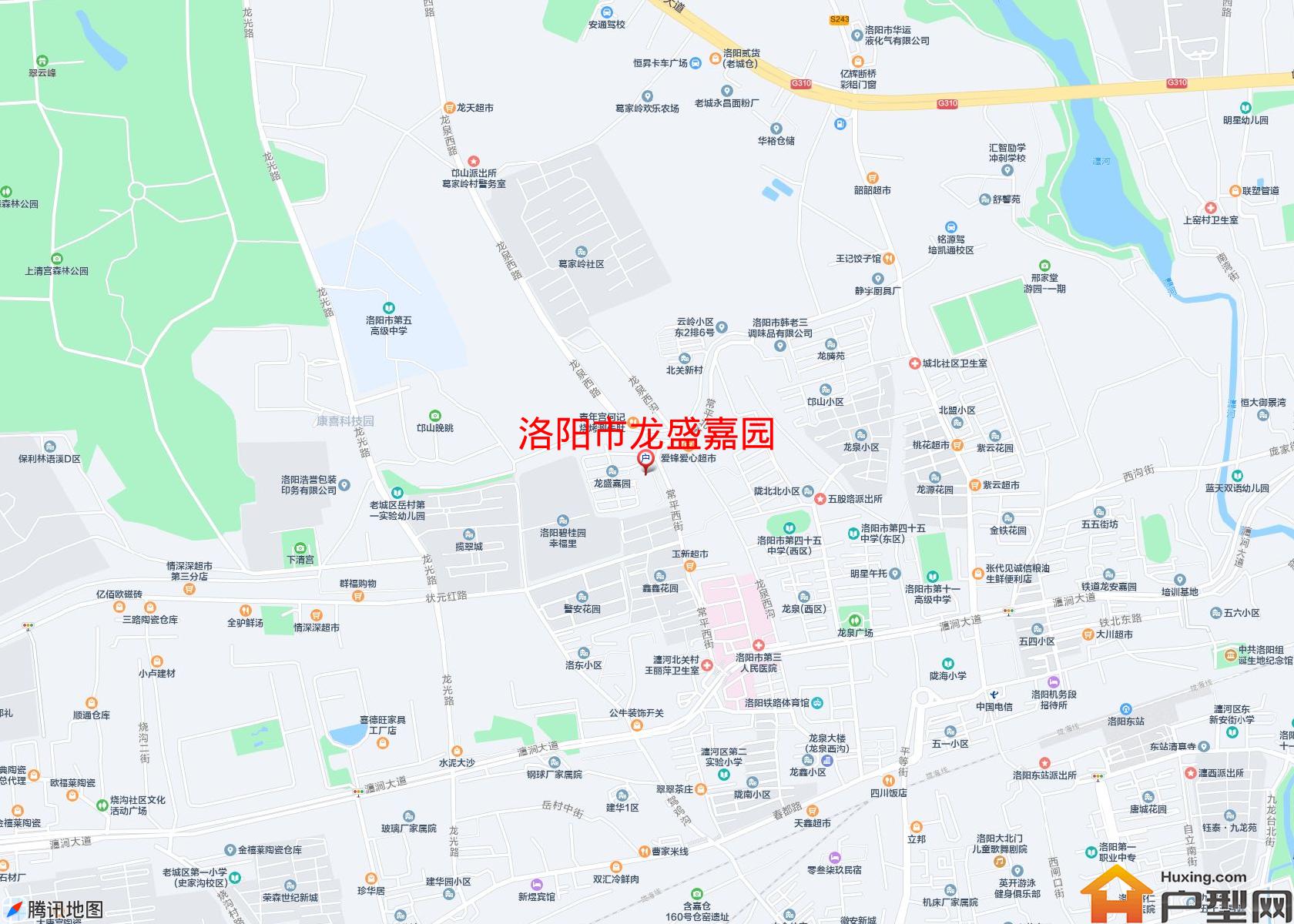 龙盛嘉园小区 - 户型网