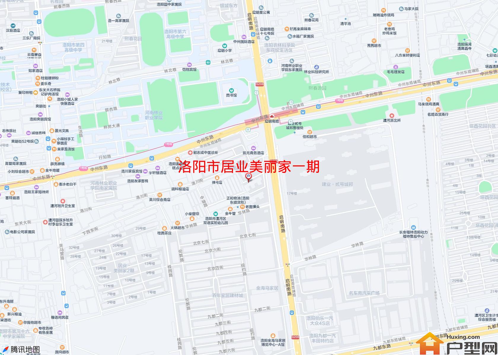 居业美丽家一期小区 - 户型网 居业美丽家一期小区 - 户型网