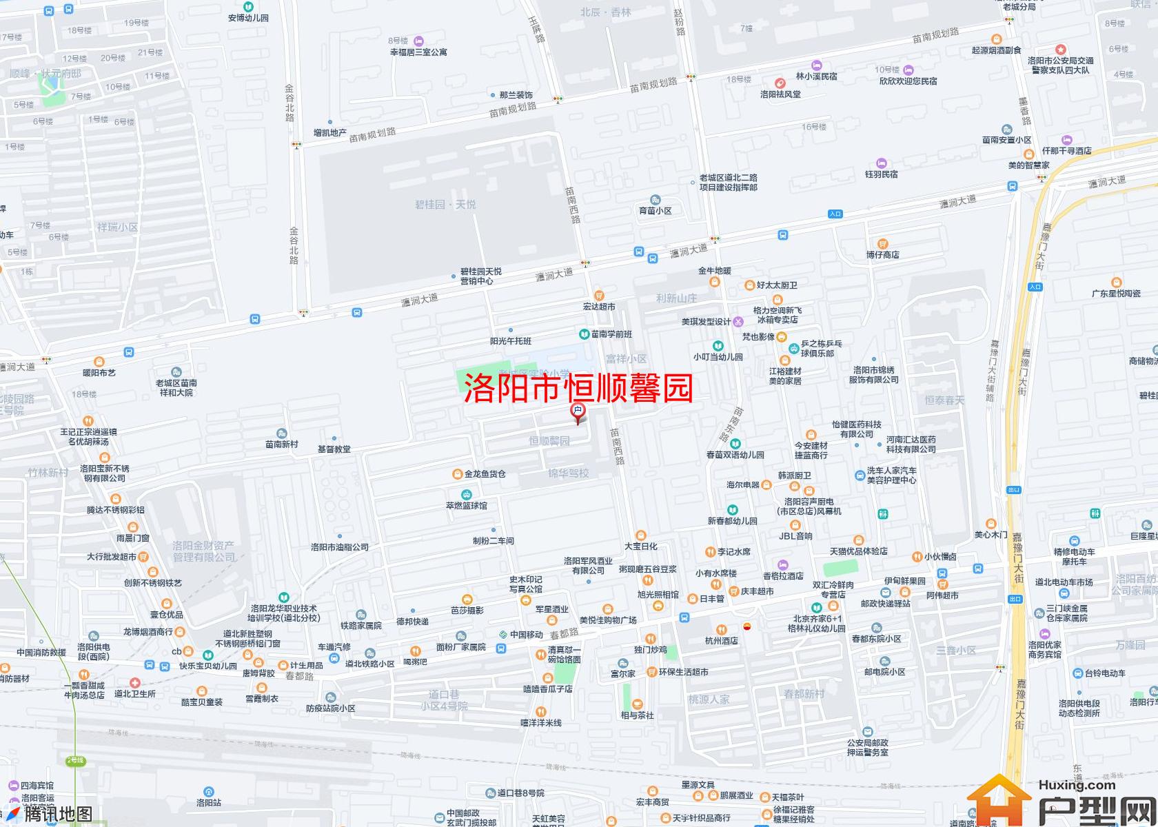 恒顺馨园小区 - 户型网