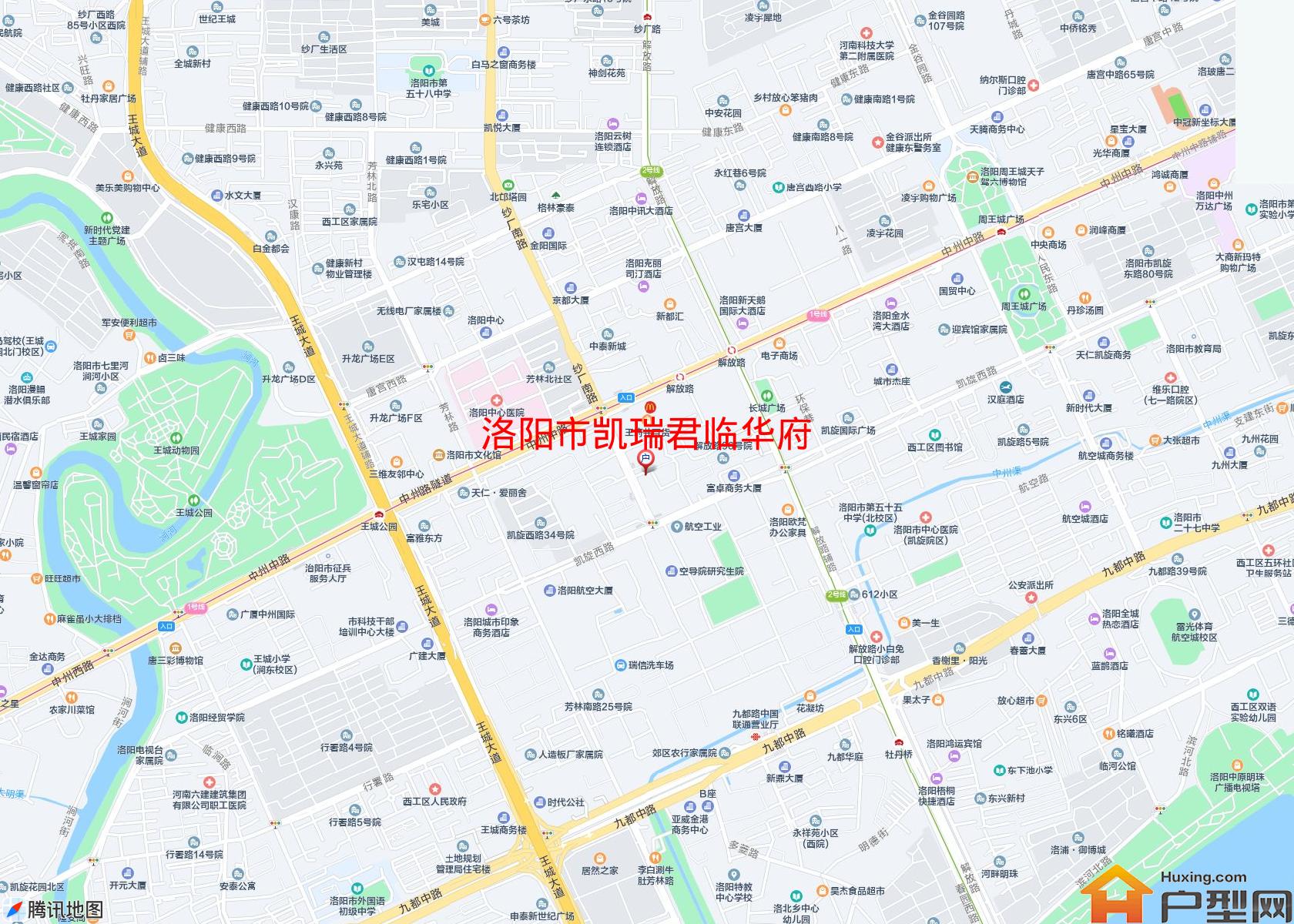 凯瑞君临华府小区 - 户型网