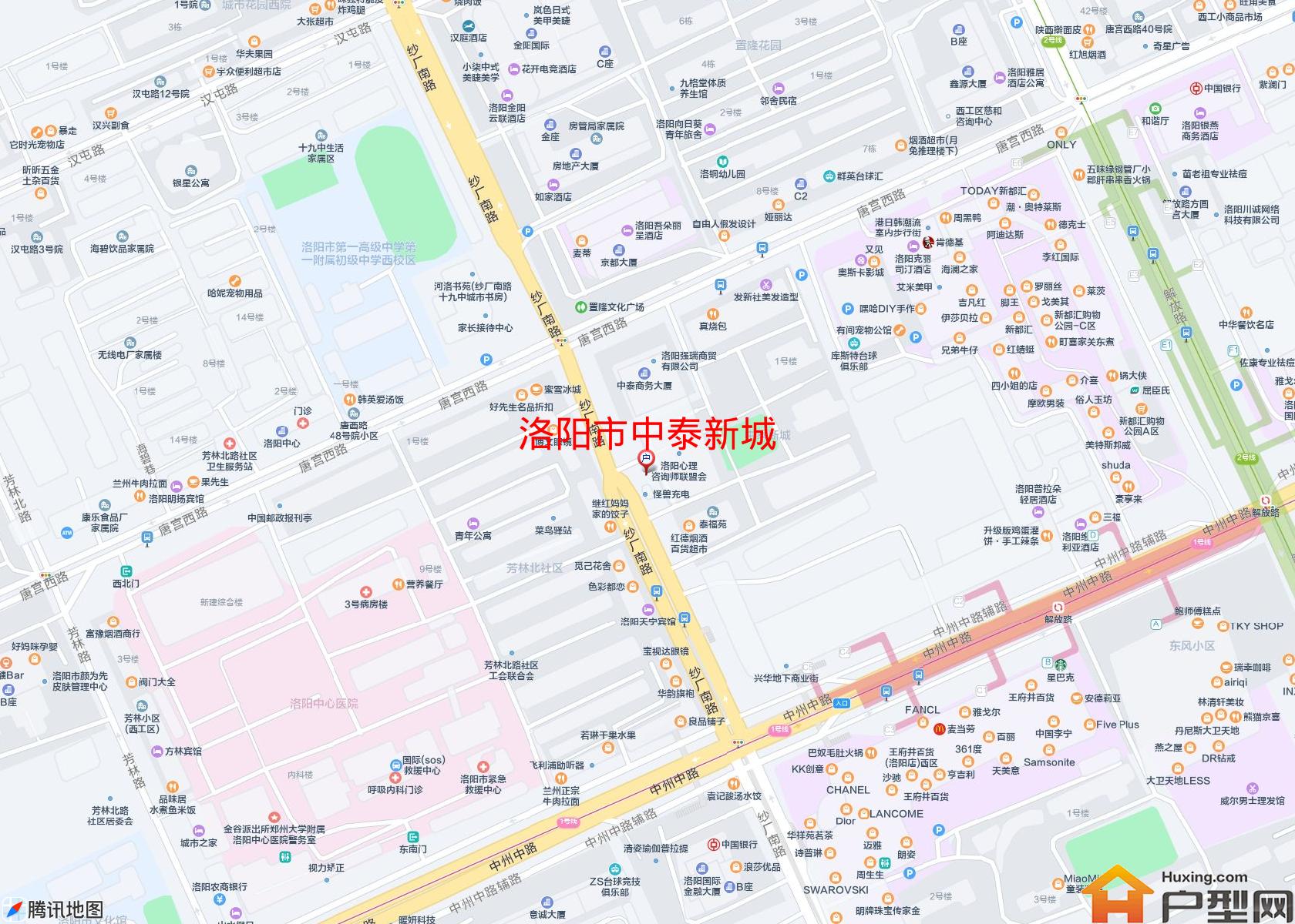 中泰新城小区 - 户型网