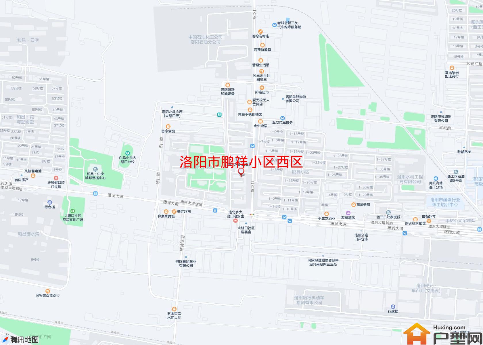 鹏祥小区西区小区 - 户型网