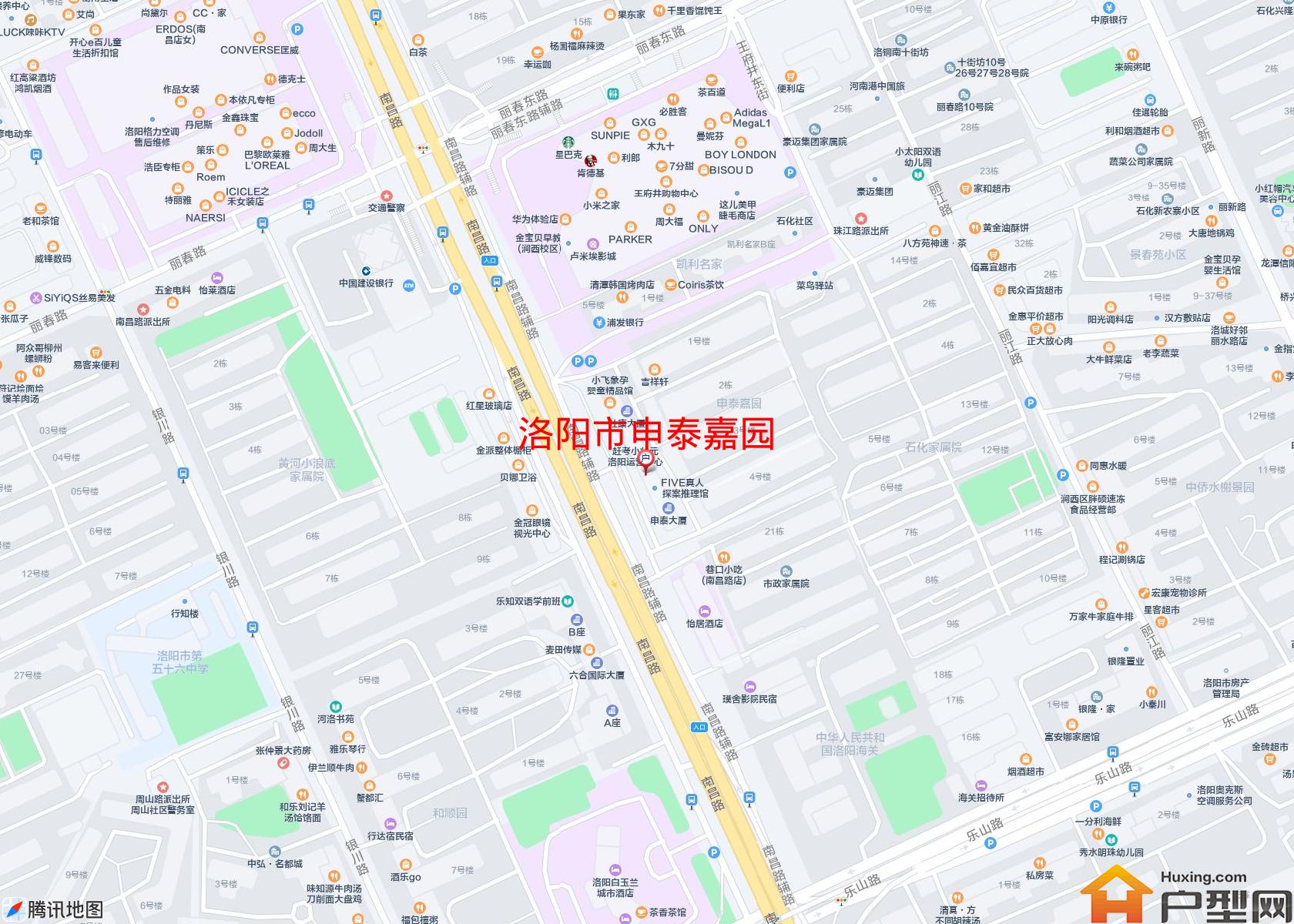 申泰嘉园小区 - 户型网