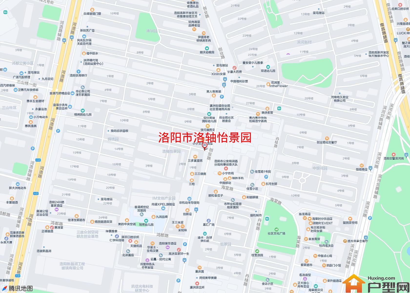 洛轴怡景园小区 - 户型网