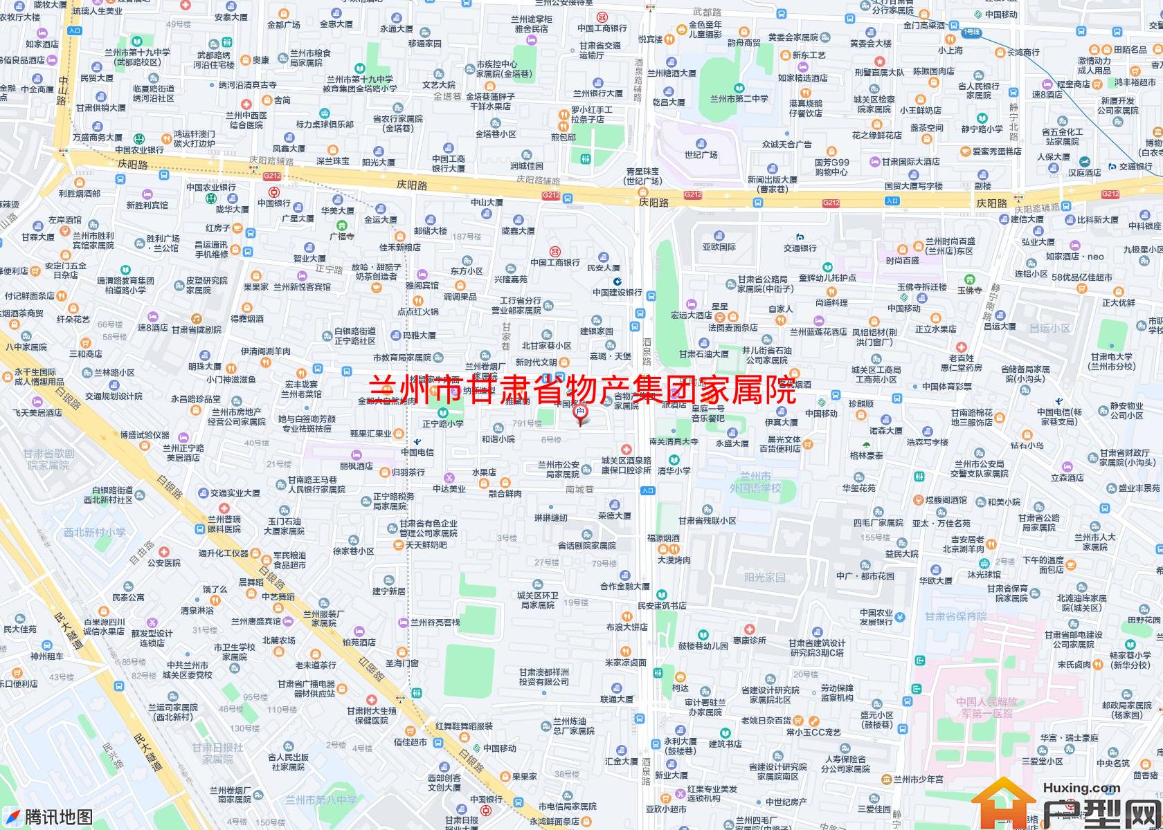 甘肃省物产集团家属院小区 - 户型网