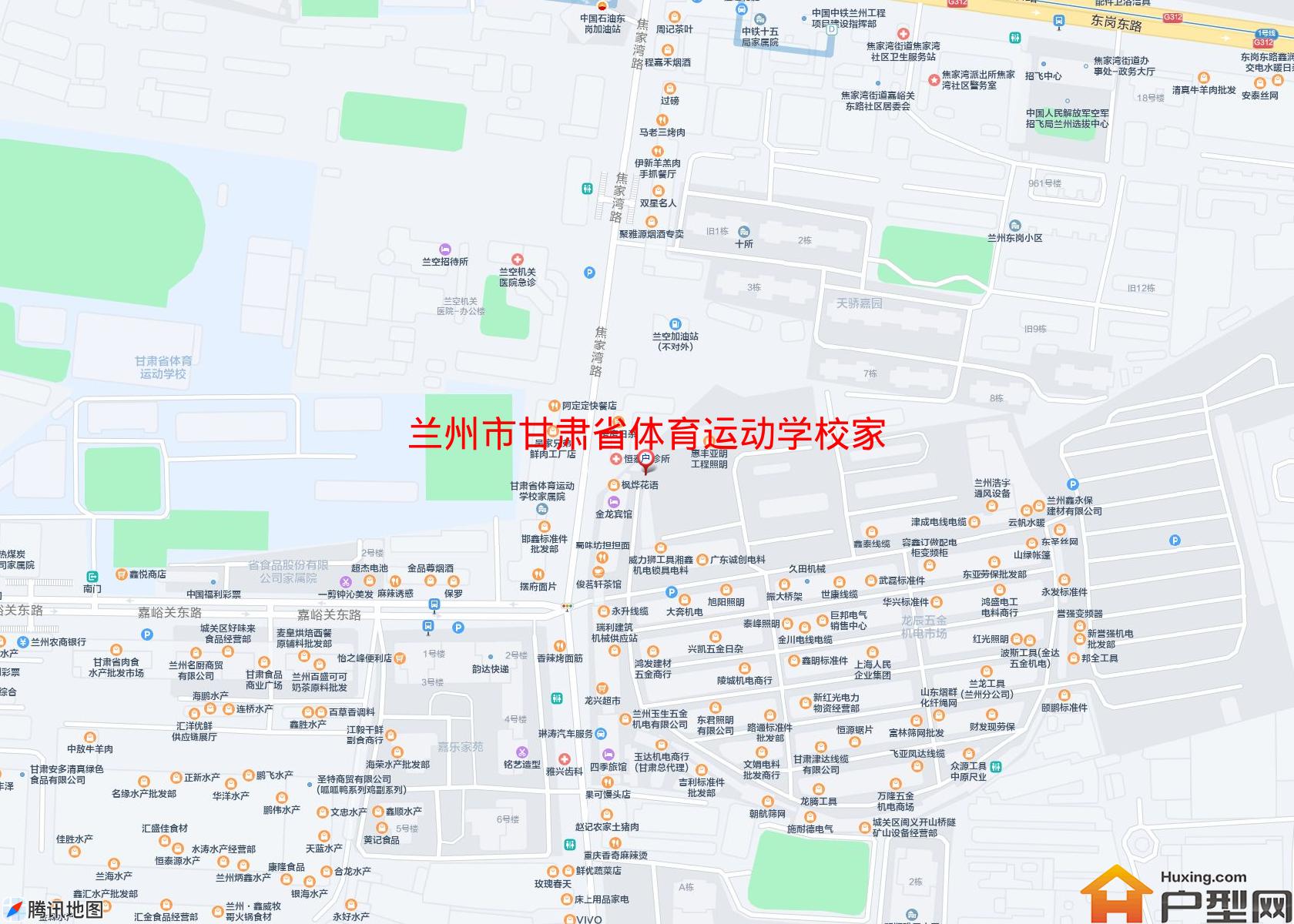 甘肃省体育运动学校家属院小区 - 户型网