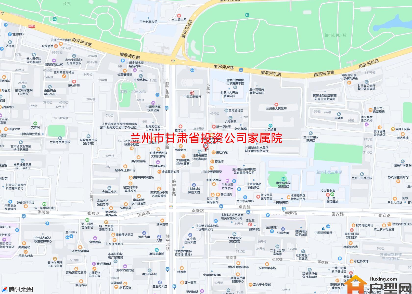 甘肃省投资公司家属院小区 - 户型网