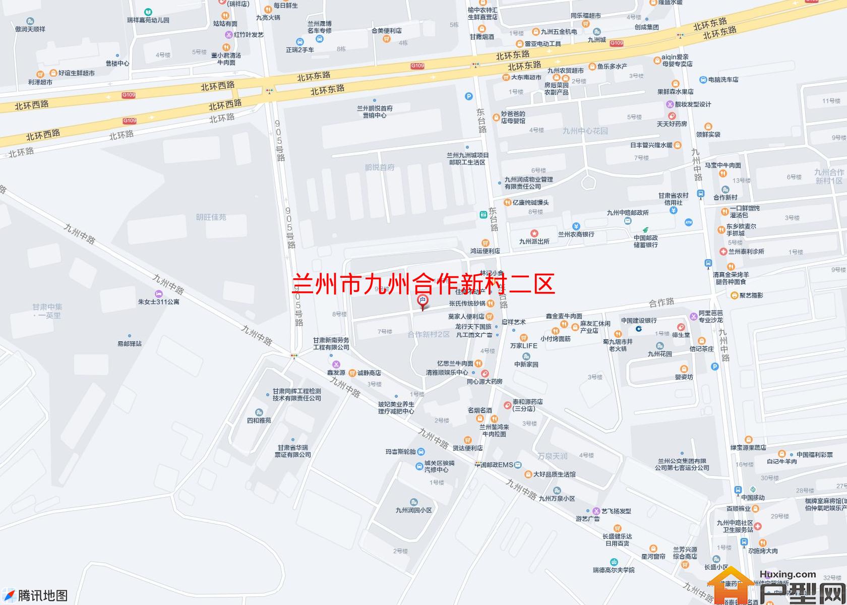 九州合作新村二区小区 - 户型网