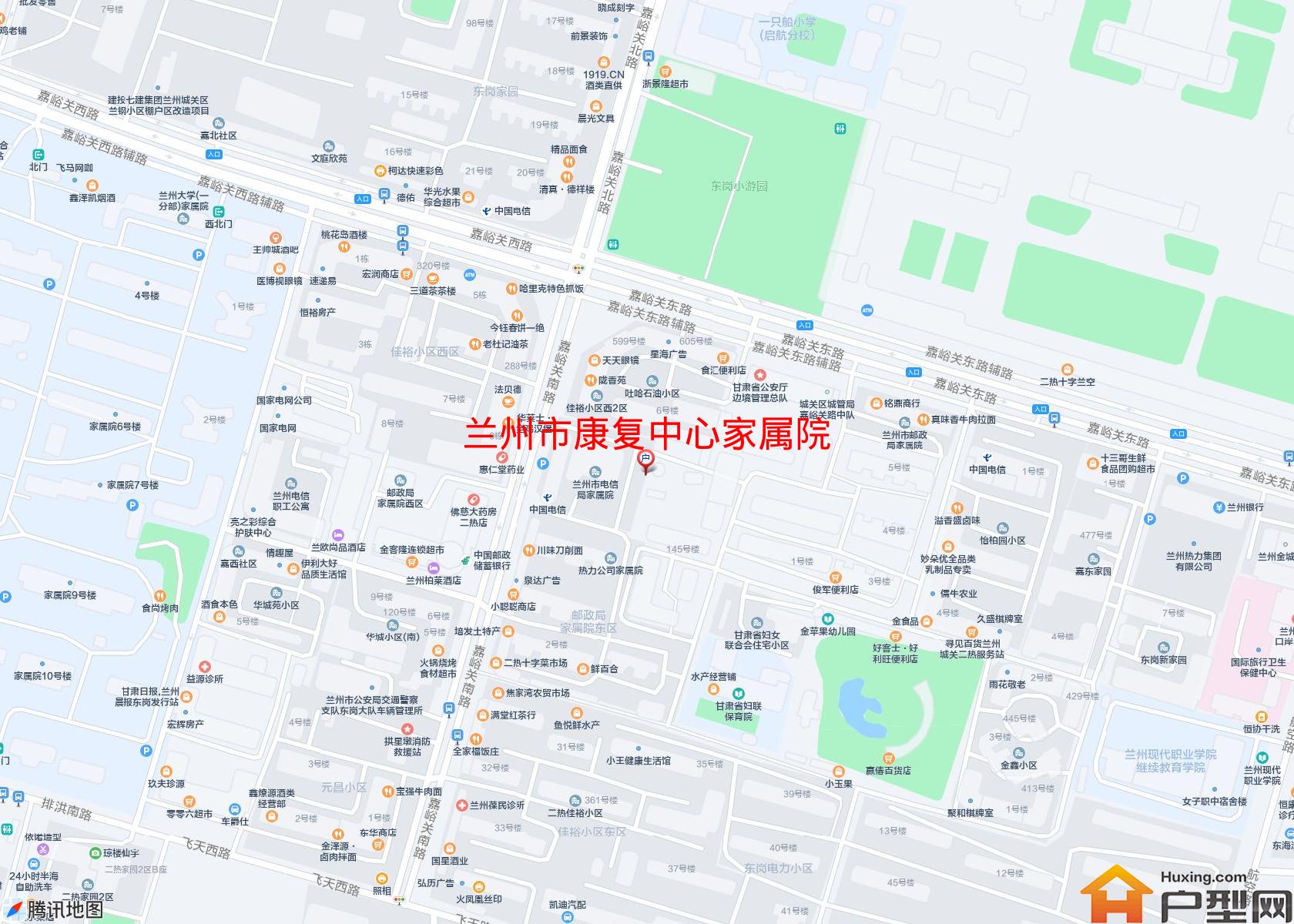康复中心家属院小区 - 户型网