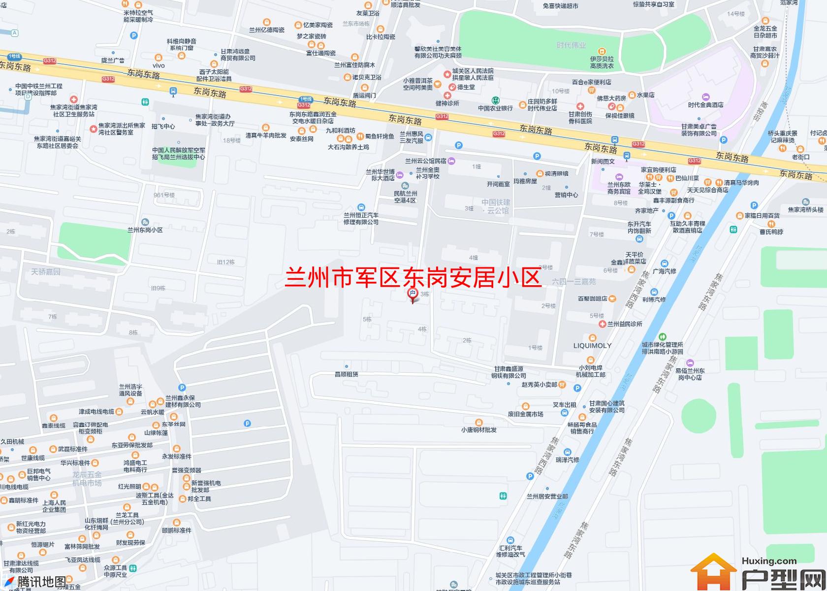 军区东岗安居小区小区 - 户型网