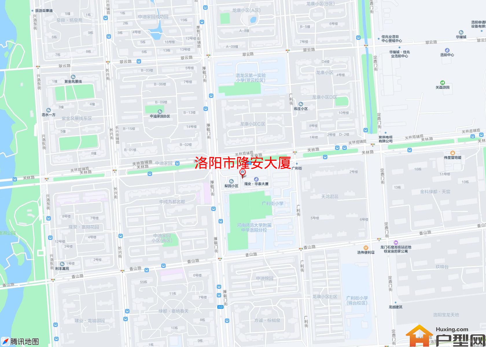 隆安大厦小区 - 户型网